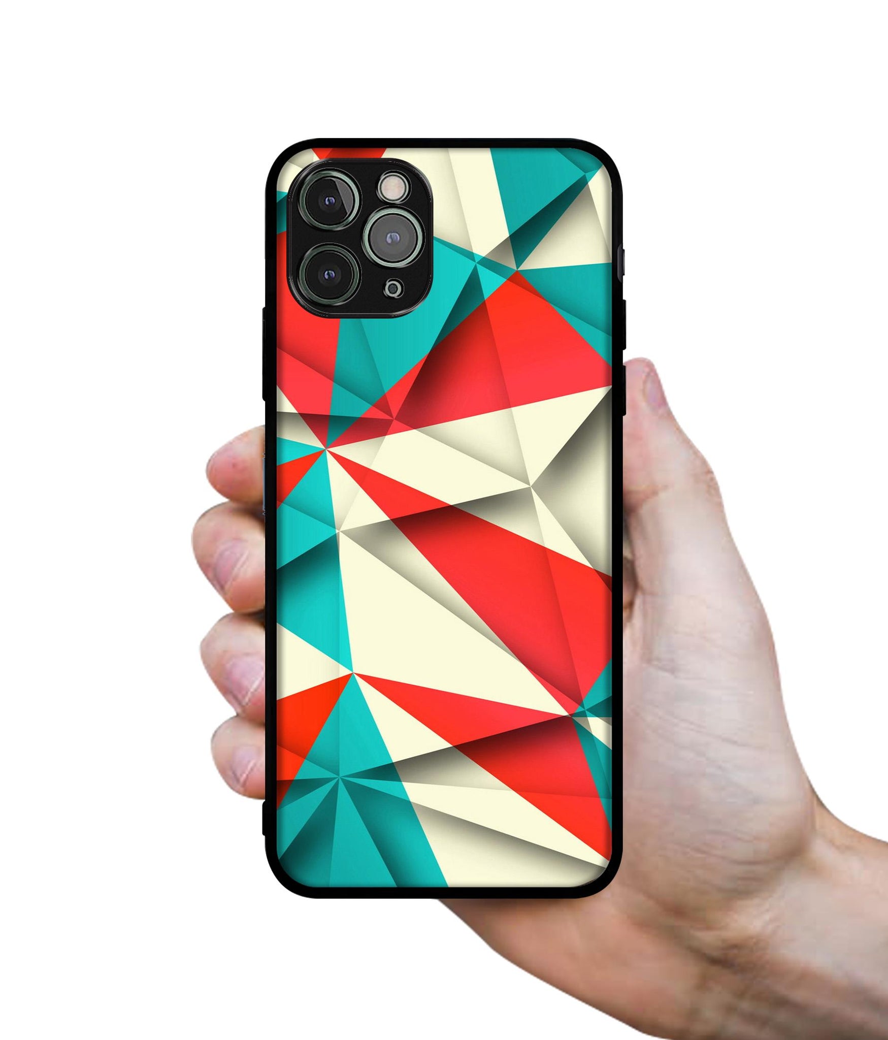 Red Blue White Pattern Designer 2D Printed Back Case Cover for Apple iPhone 11 Pro Max