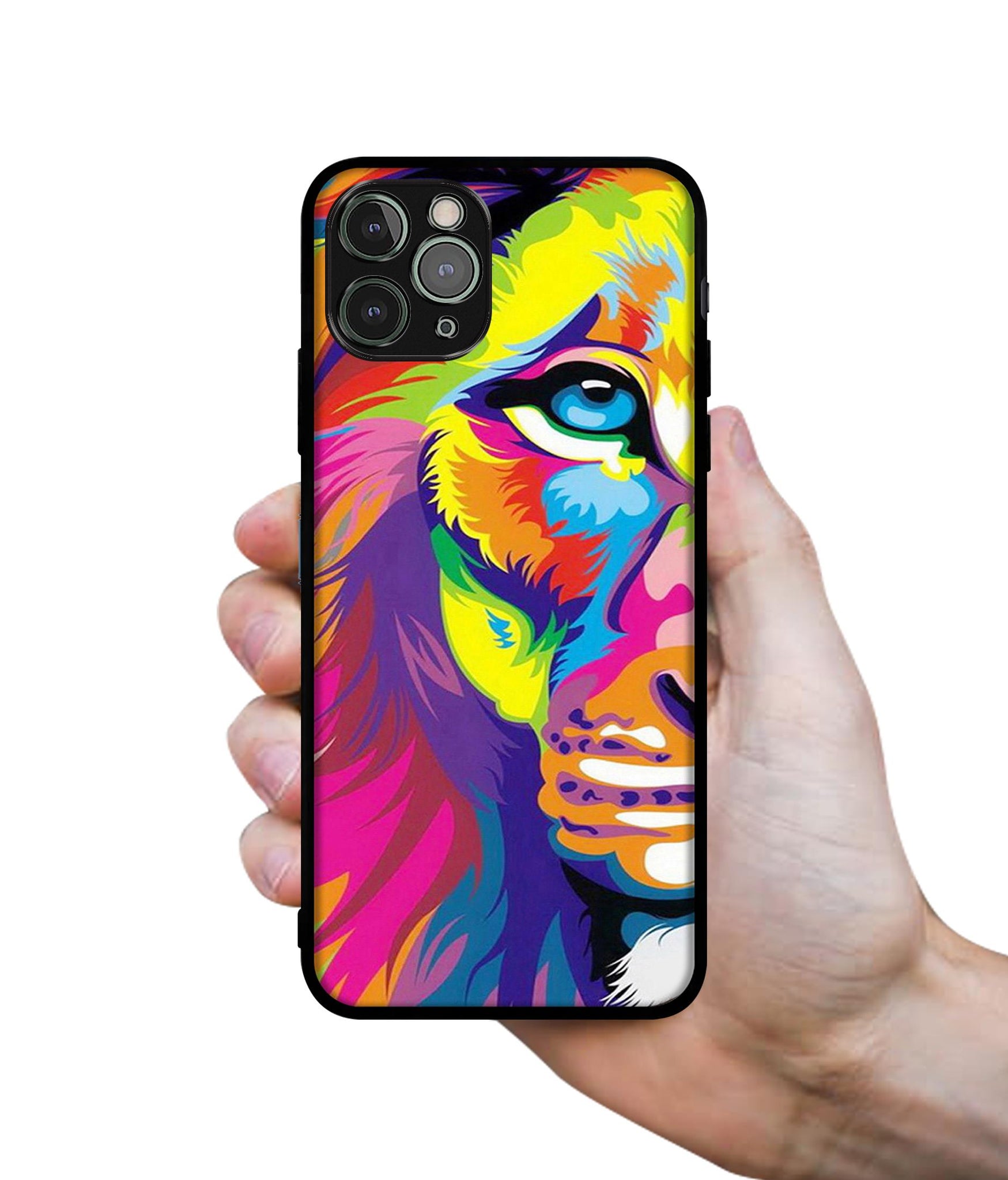 Lion Designer 2D Printed Back Case Cover for Apple iPhone 11 Pro Max