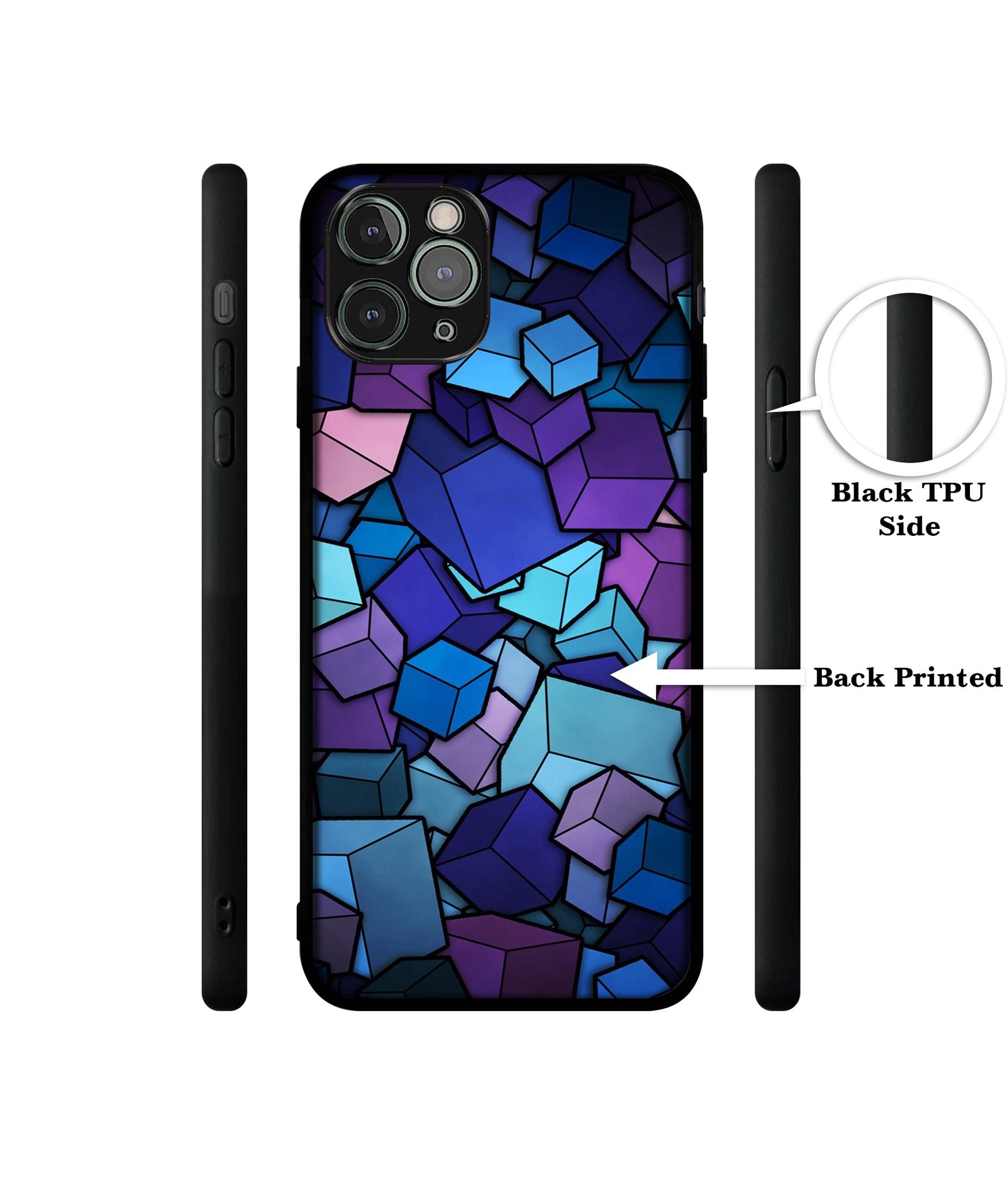 Color Box Designer 2D Printed Back Case Cover for Apple iPhone 11 Pro Max