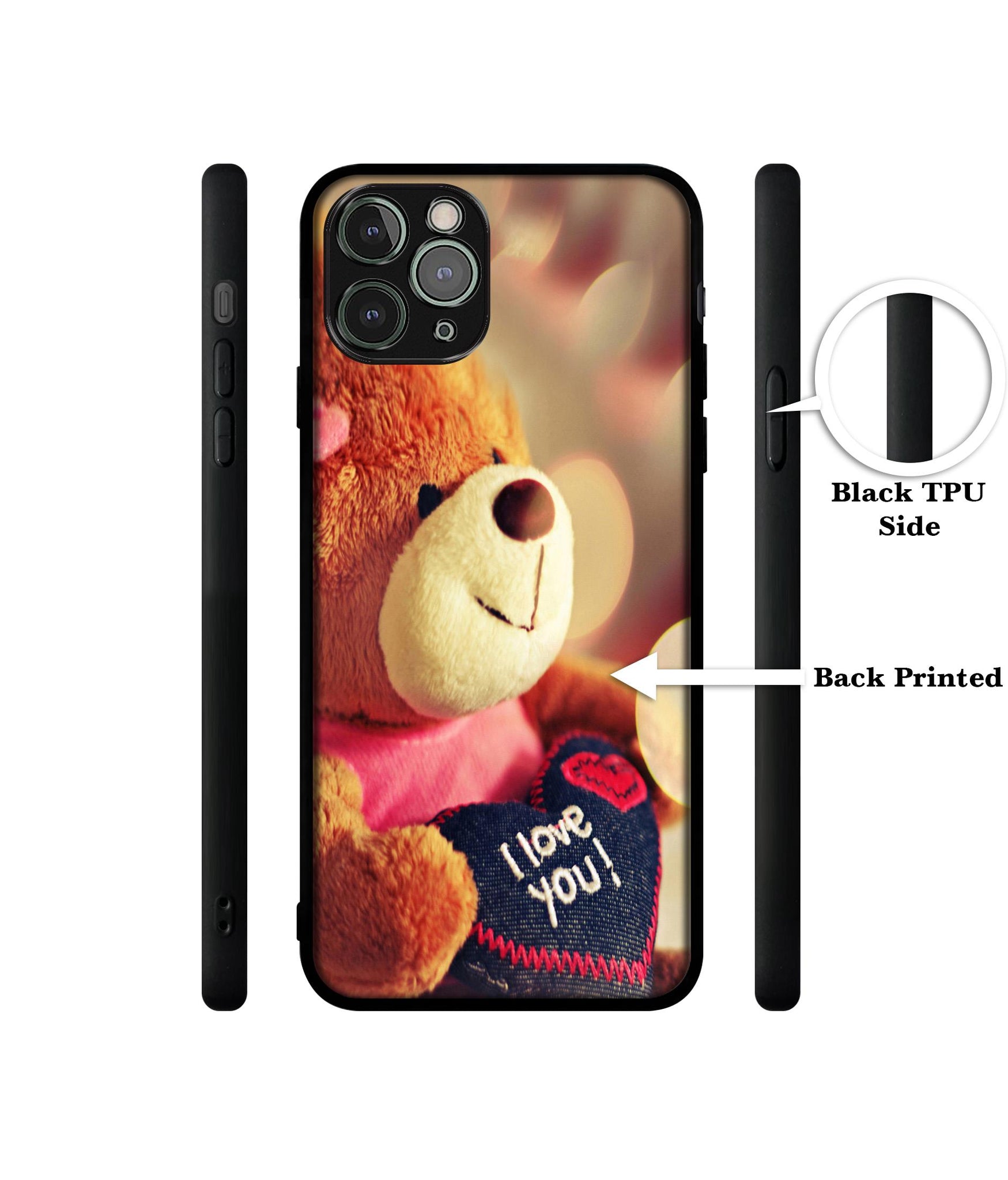 Teddy Bear Designer 2D Printed Back Case Cover for Apple iPhone 11 Pro Max