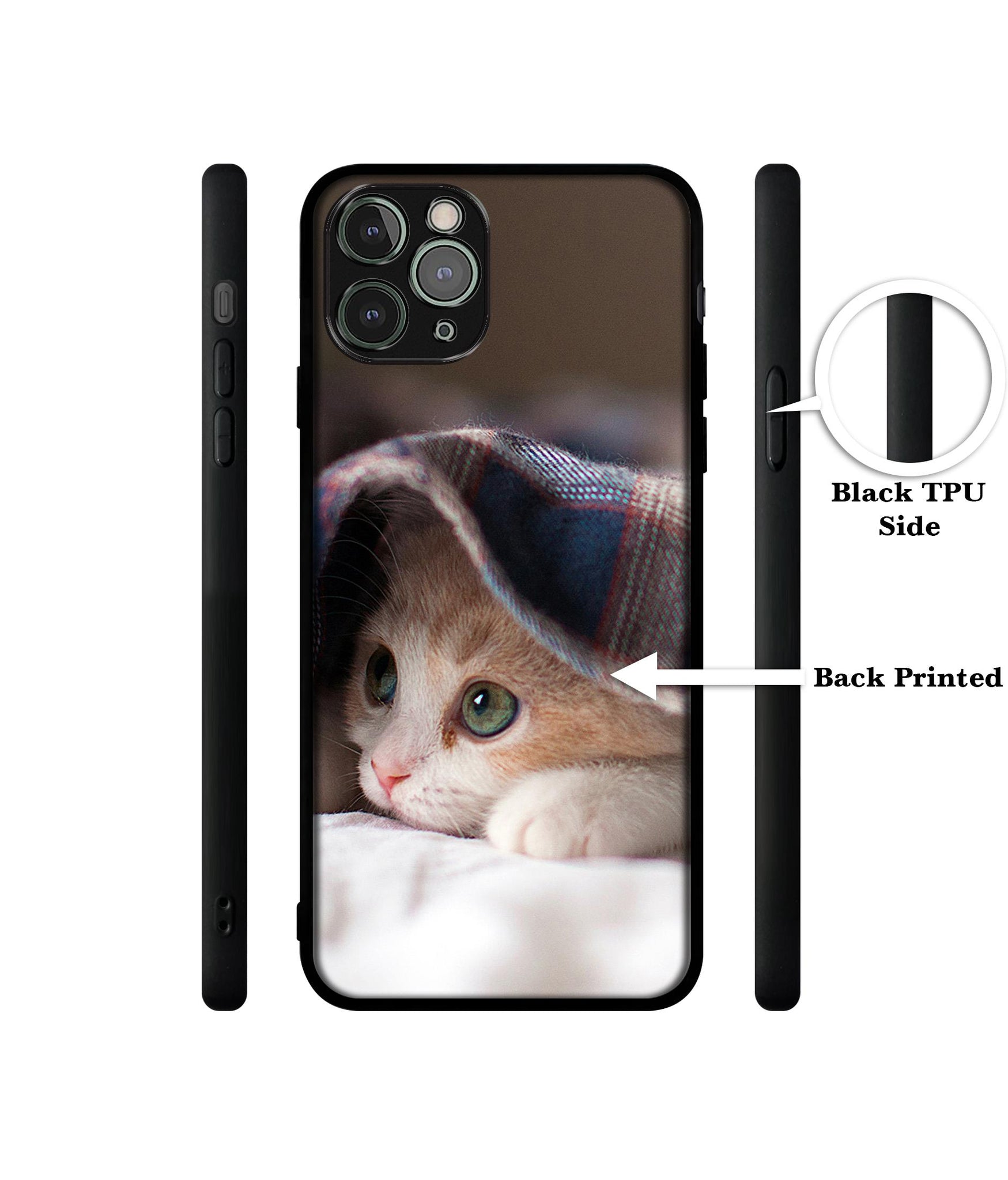 Sleepy Kitten Designer 2D Printed Back Case Cover for Apple iPhone 11 Pro Max