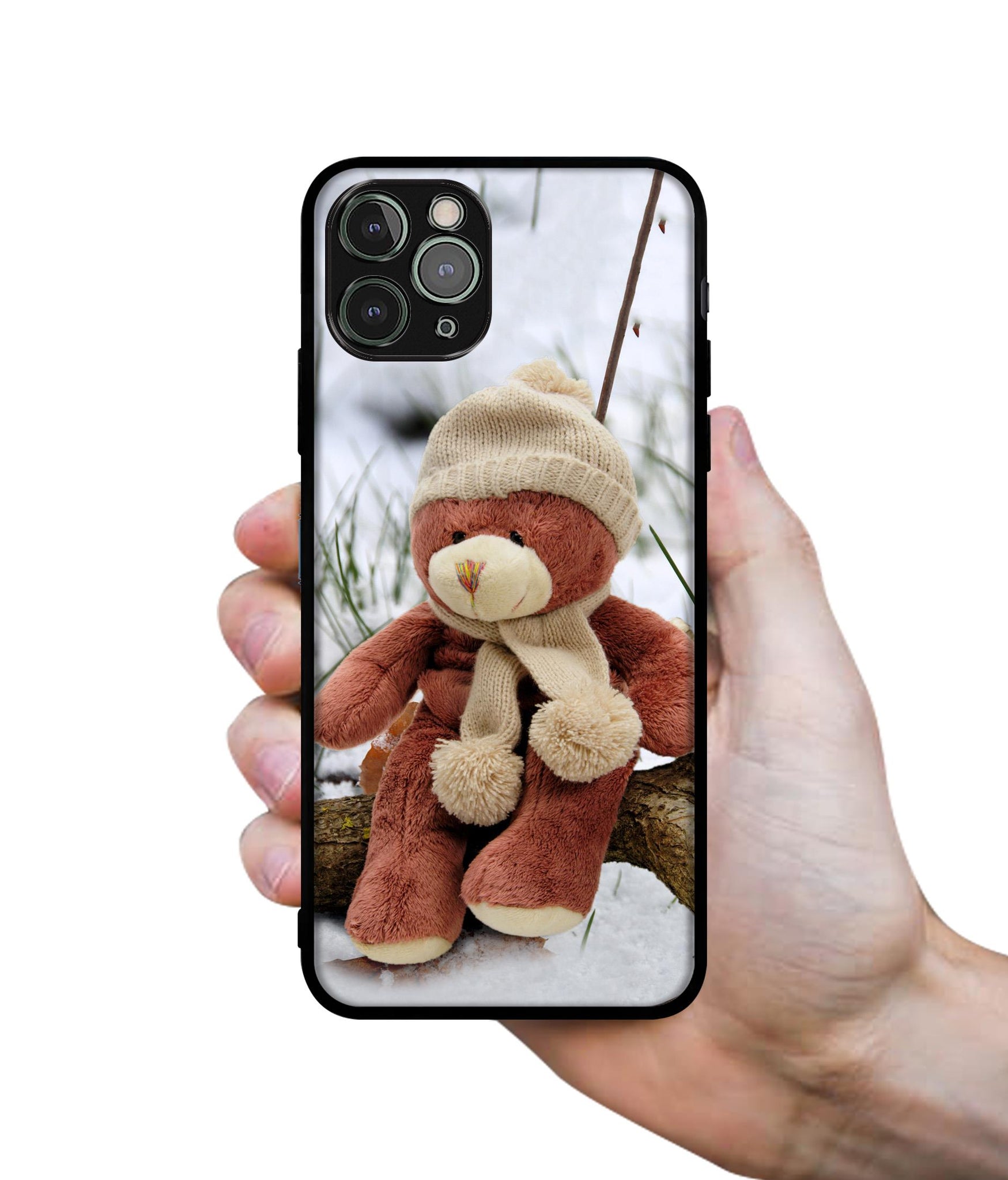 Woolen Bear Designer 2D Printed Back Case Cover for Apple iPhone 11 Pro Max