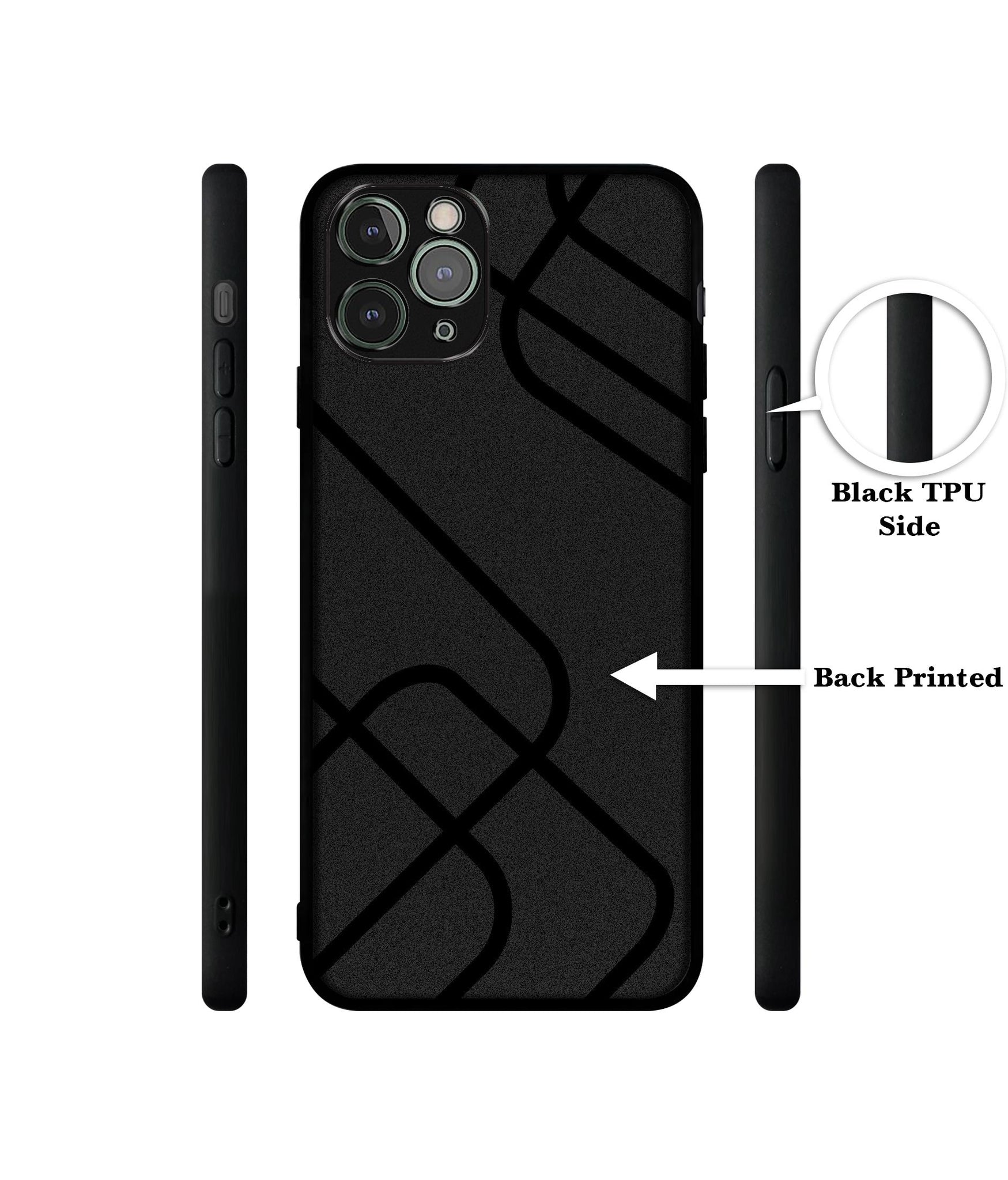 Zig-Zag Black Line Designer 2D Printed Back Case Cover for Apple iPhone 11 Pro Max