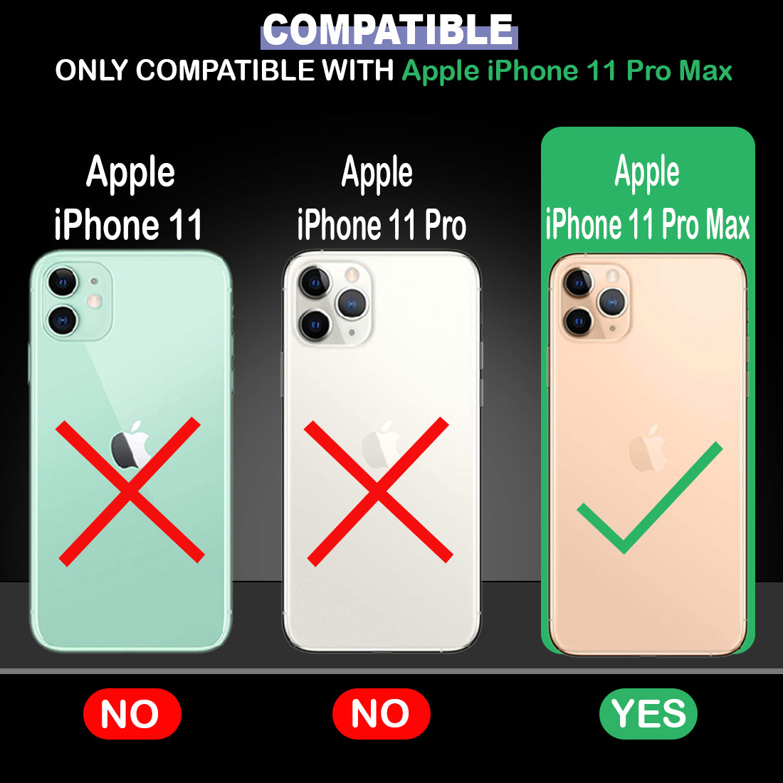 Head Phone Designer 2D Printed Back Case Cover for Apple iPhone 11 Pro Max