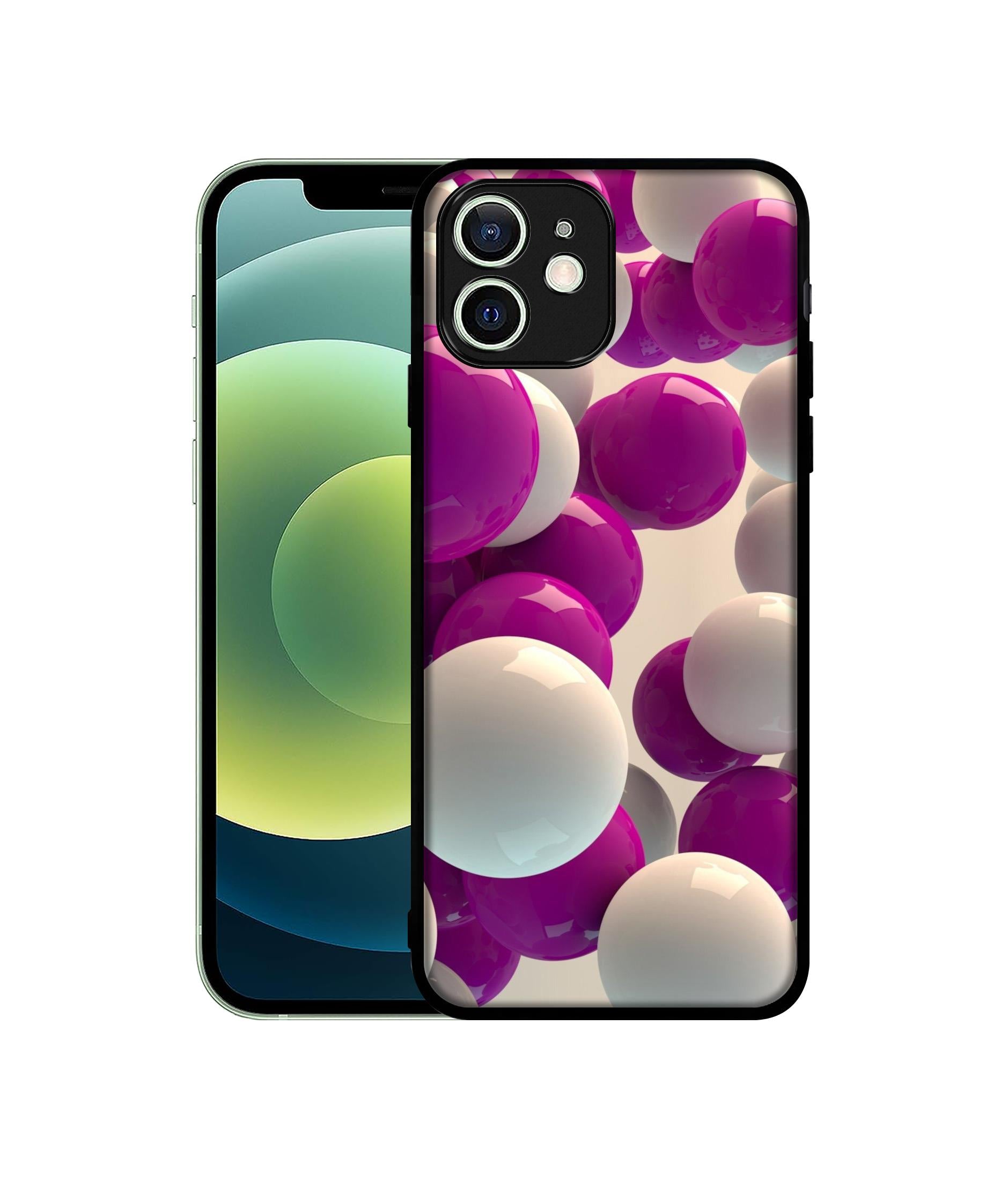 3D Balloons Designer 2D Printed Back Case Cover for Apple iPhone 12