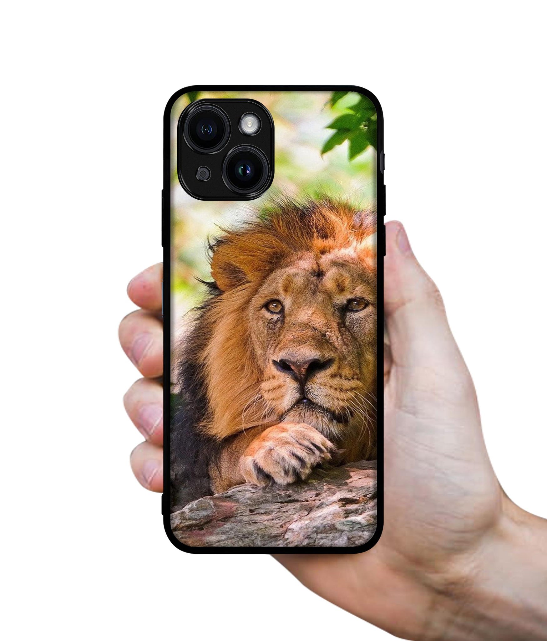 Tiger Pattern Print Designer 2D Printed Back Case Cover for Apple iPhone 13 / 14