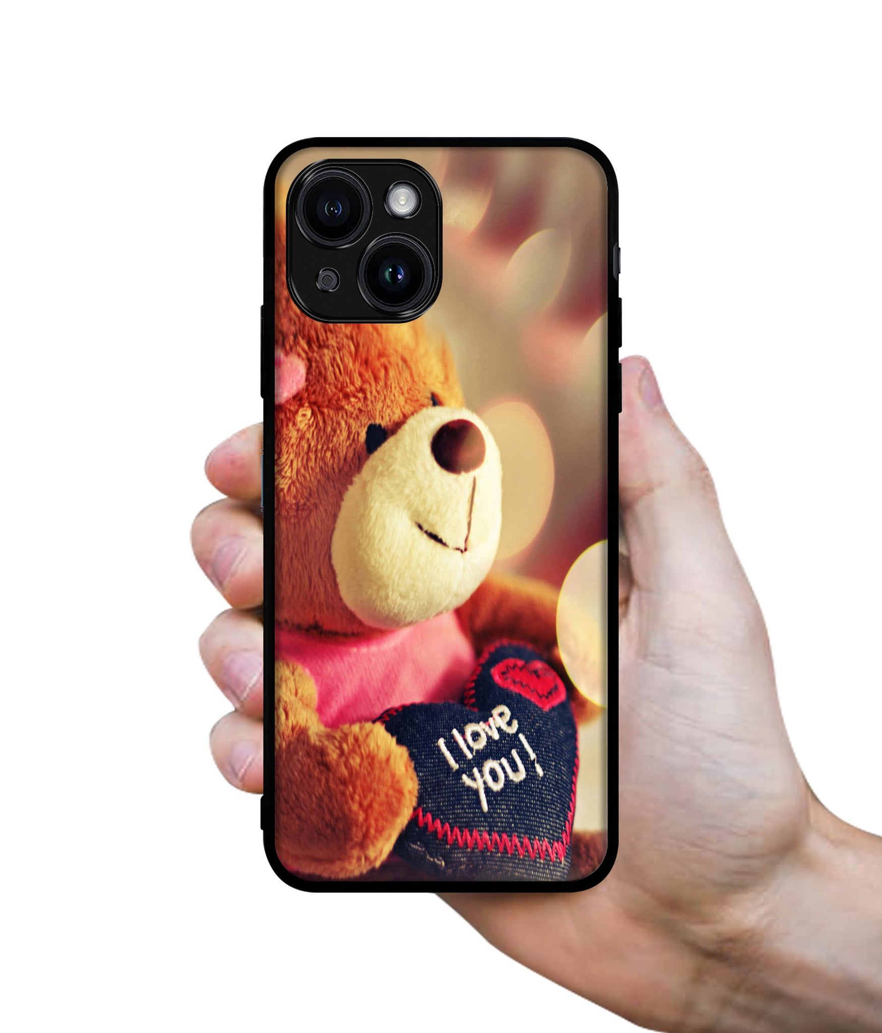 Teddy Bear Designer 2D Printed Back Case Cover for Apple iPhone 13 / 14