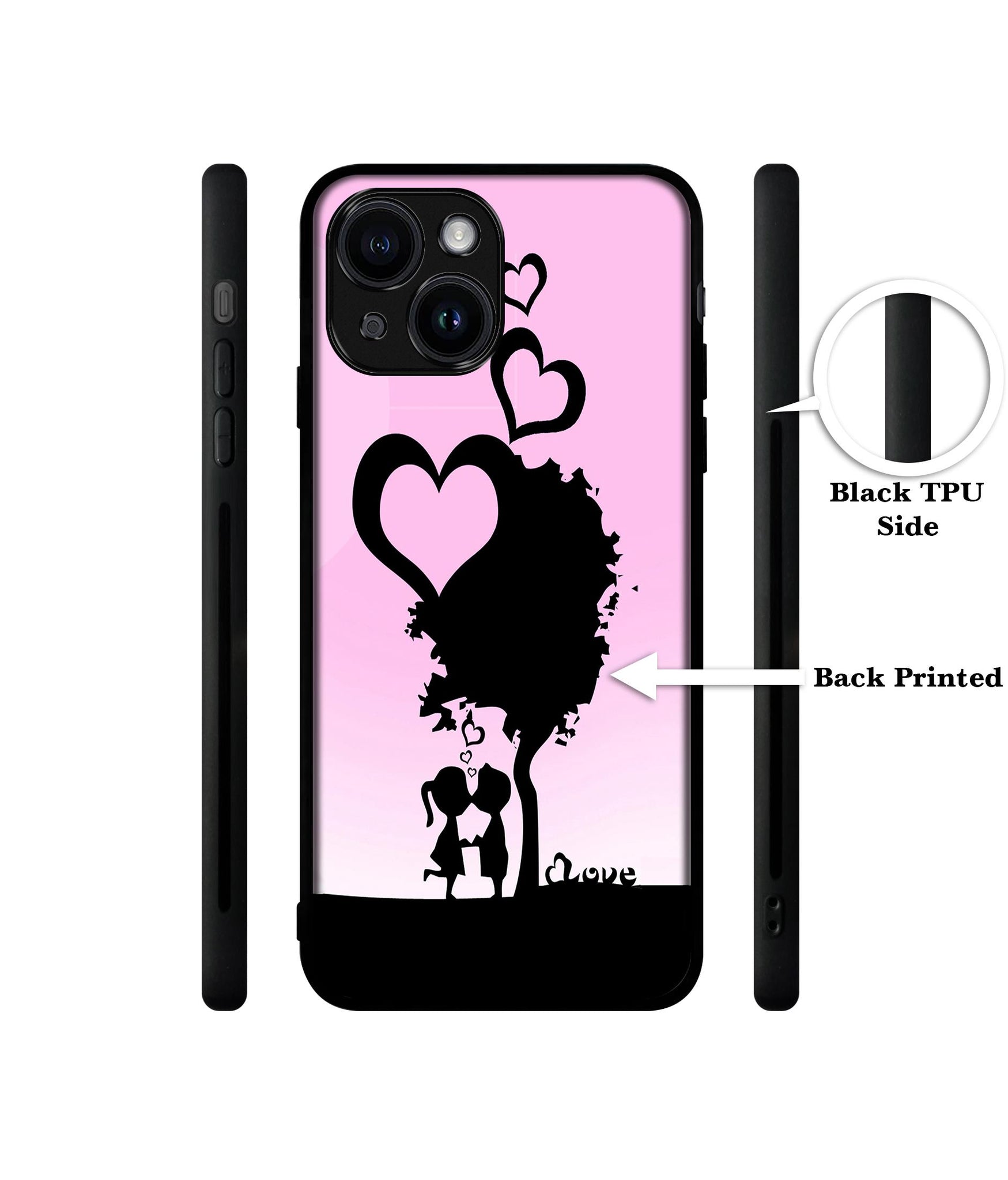 Sweet Love Designer 2D Printed Back Case Cover for Apple iPhone 13 / 14