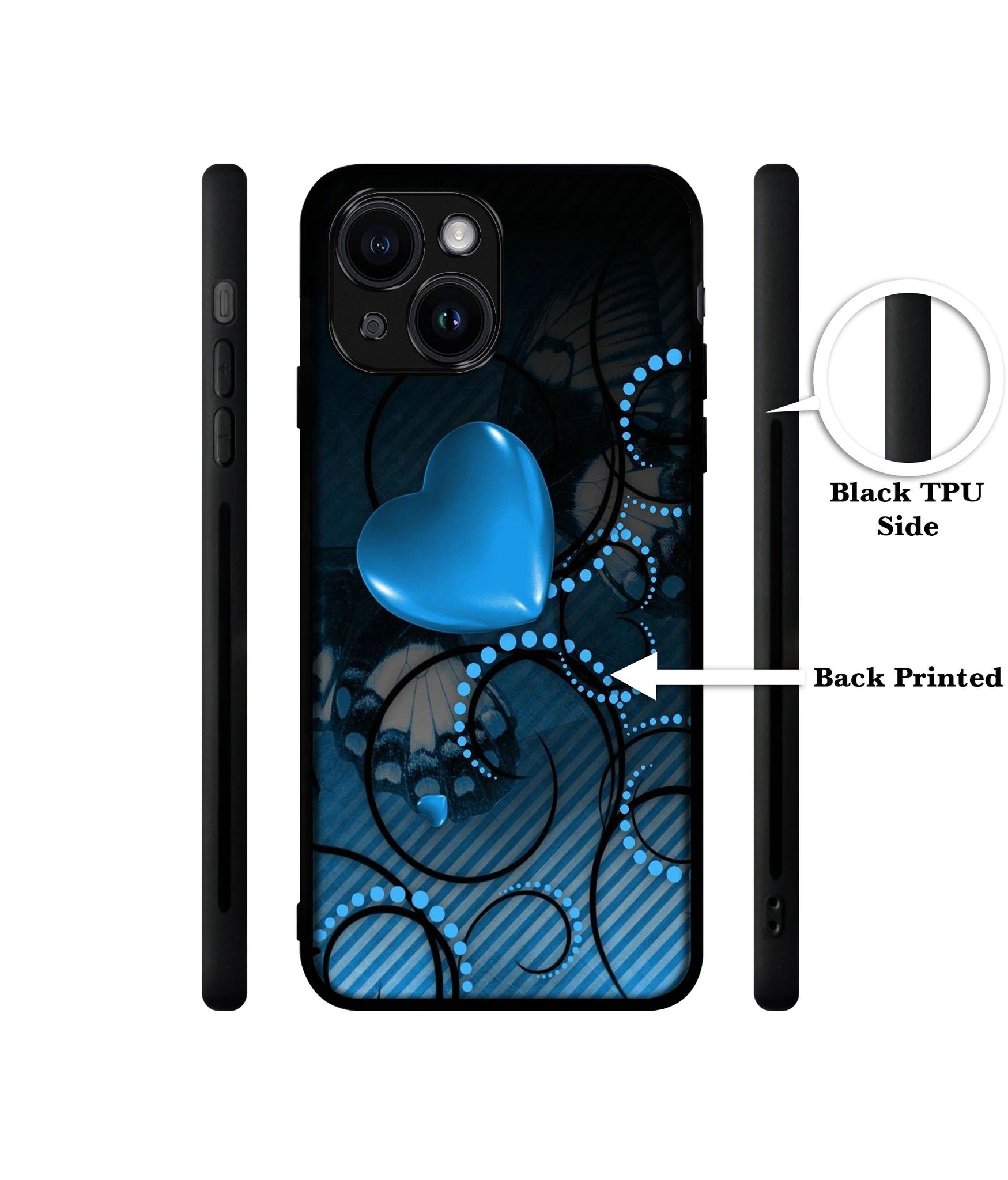 Hart Designer 2D Printed Back Case Cover for Apple iPhone 13 / 14