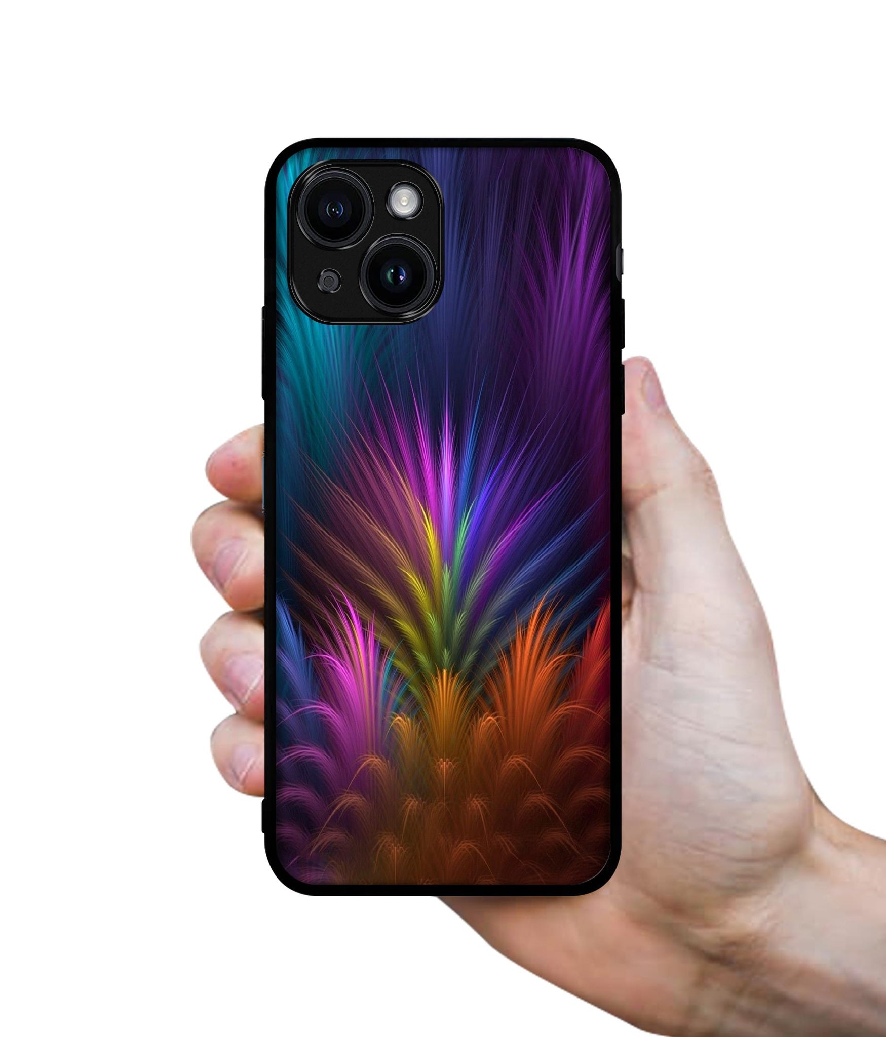 Multicoloured Designer 2D Printed Back Case Cover for Apple iPhone 13 / 14