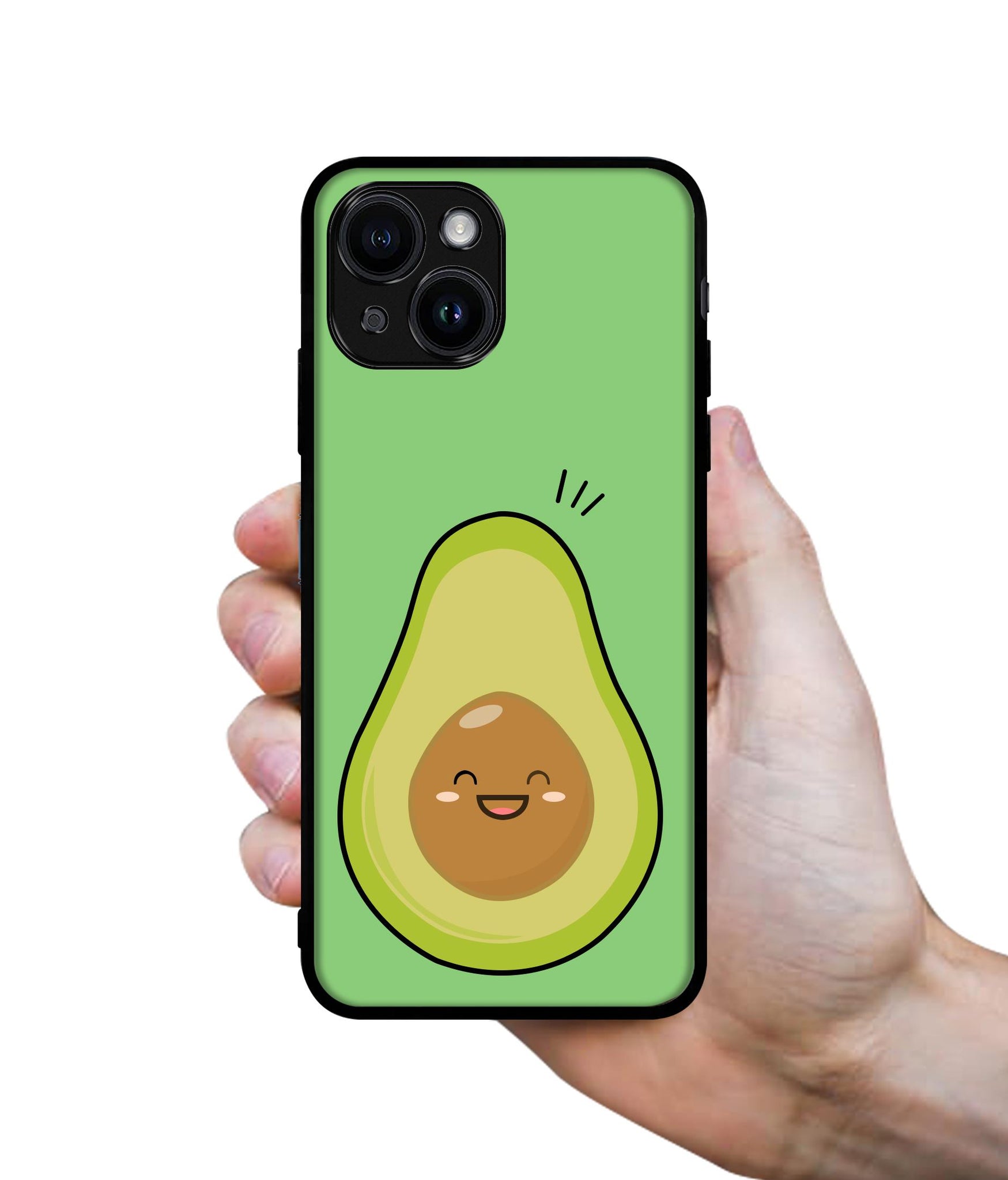 Avocados Designer 2D Printed Back Case Cover for Apple iPhone 13 / 14