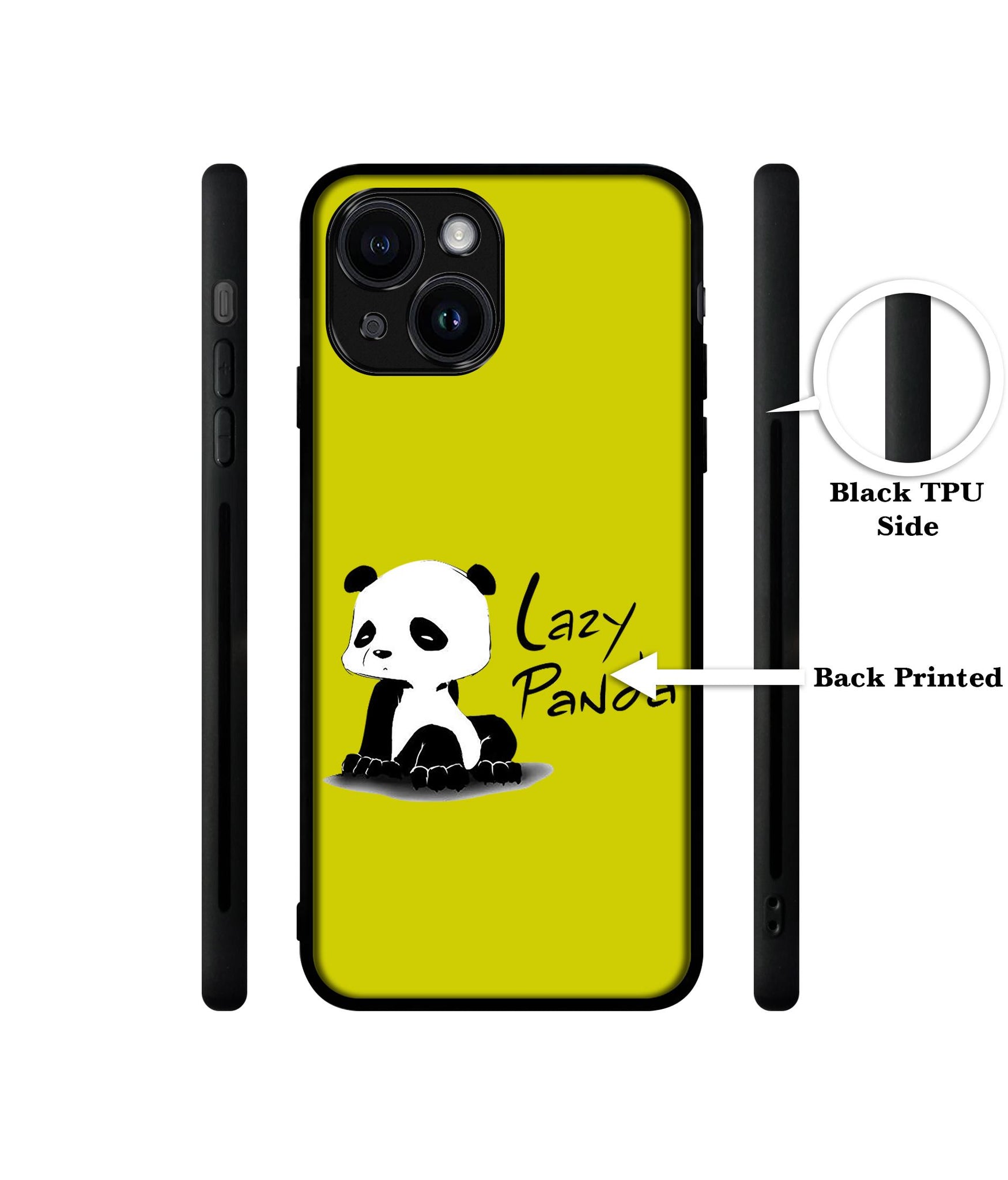 Lazy Panda Designer 2D Printed Back Case Cover for Apple iPhone 13 / 14