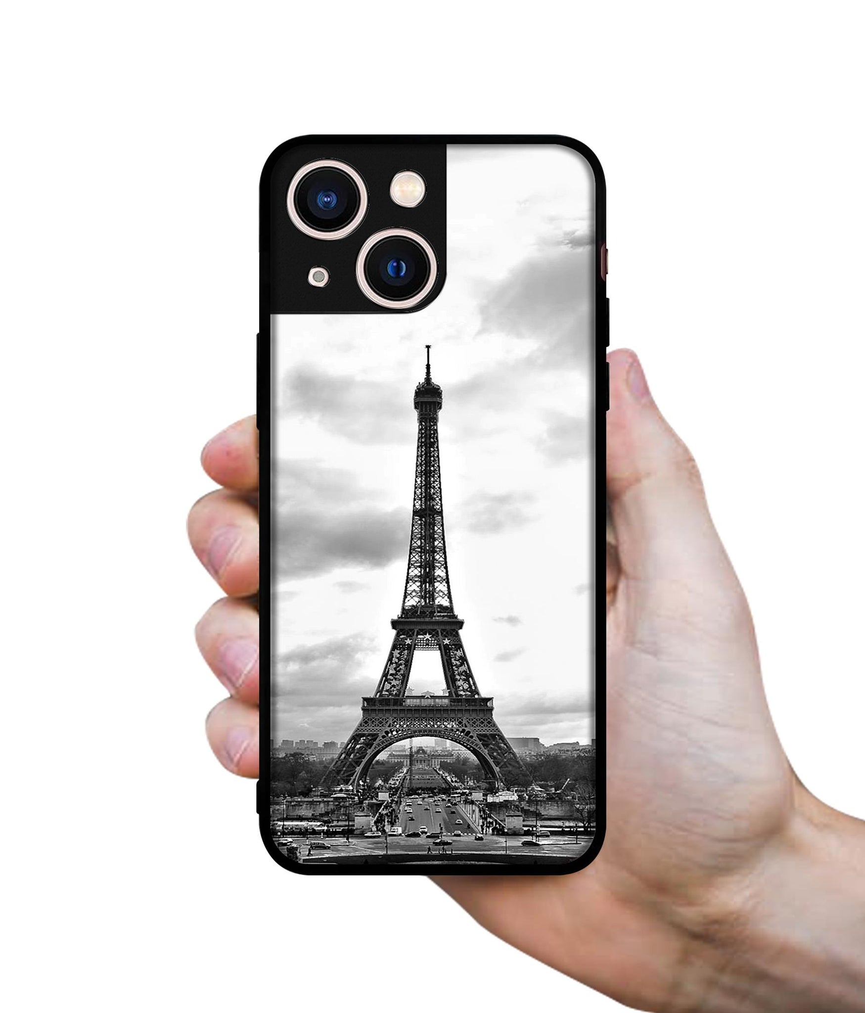 Eiffel Tower Designer 2D Printed Back Case Cover for Apple iPhone 13 Mini