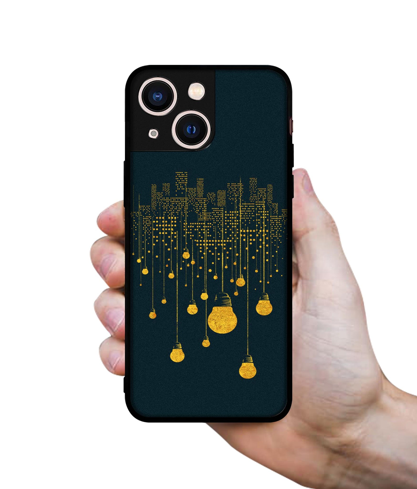 City Light Pattern Designer 2D Printed Back Case Cover for Apple iPhone 13 Mini