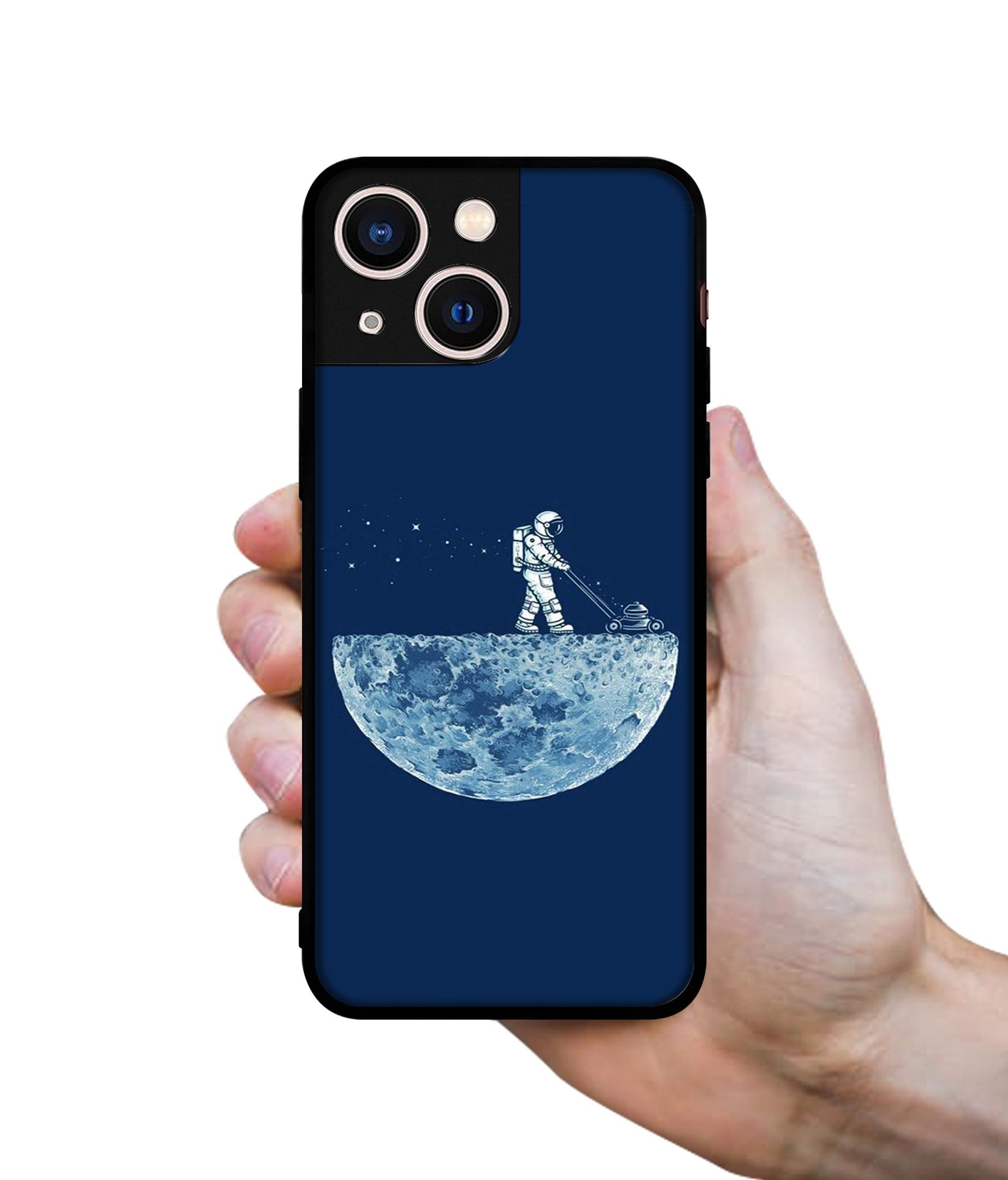 Moon Walk Designer 2D Printed Back Case Cover for Apple iPhone 13 Mini