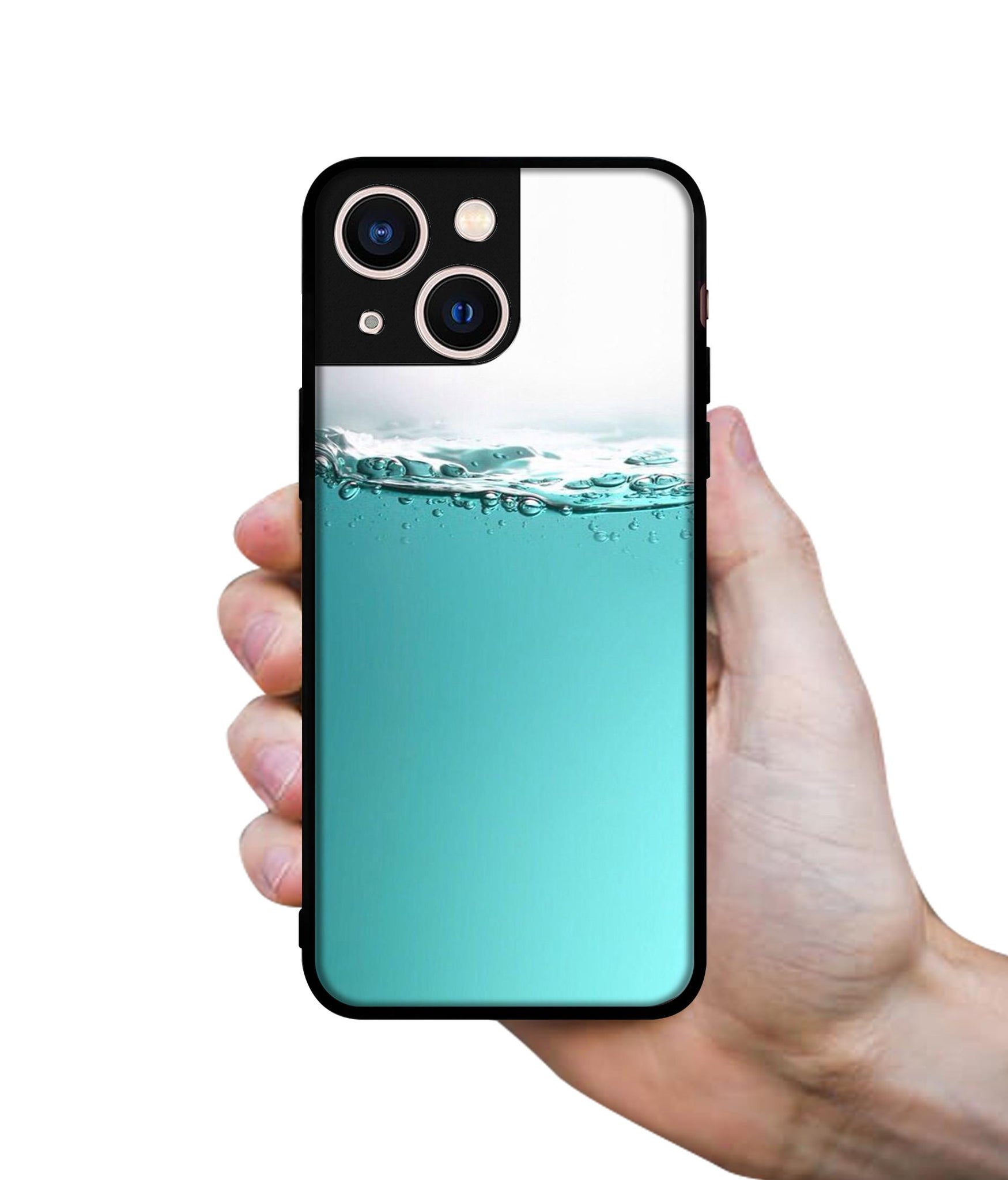 Half Fill Designer 2D Printed Back Case Cover for Apple iPhone 13 Mini