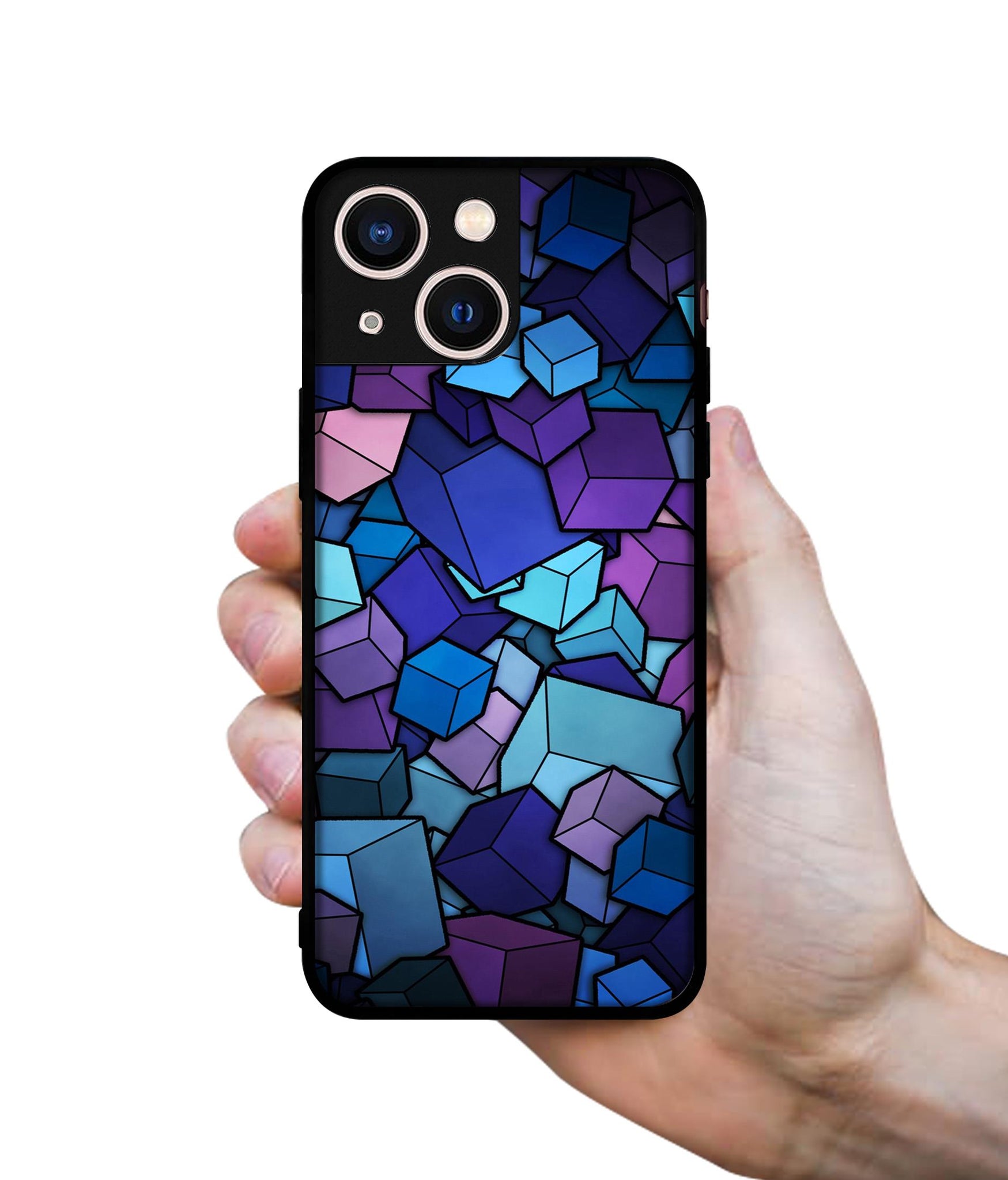 Color Box Designer 2D Printed Back Case Cover for Apple iPhone 13 Mini