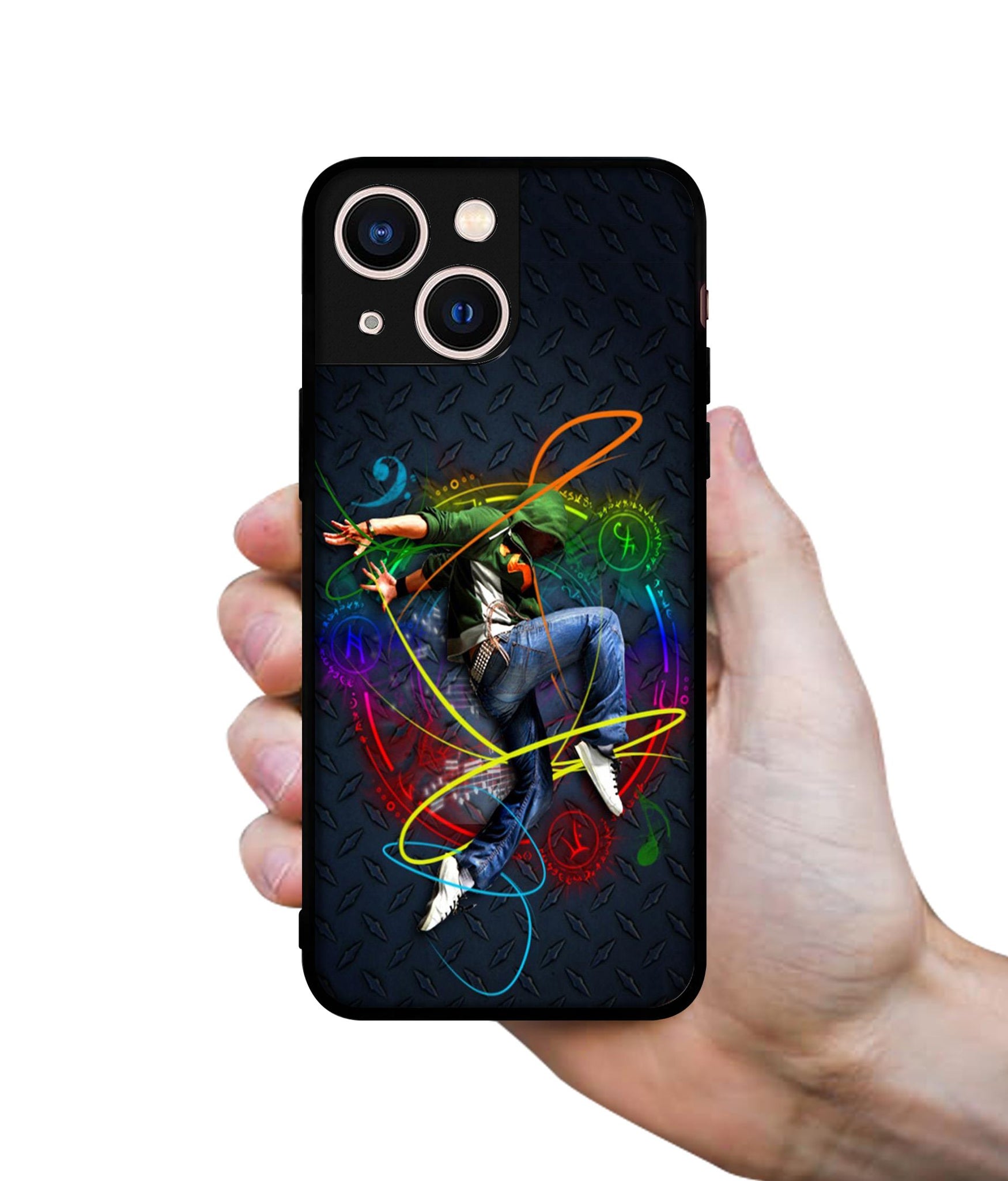 Boy With Music Designer 2D Printed Back Case Cover for Apple iPhone 13 Mini