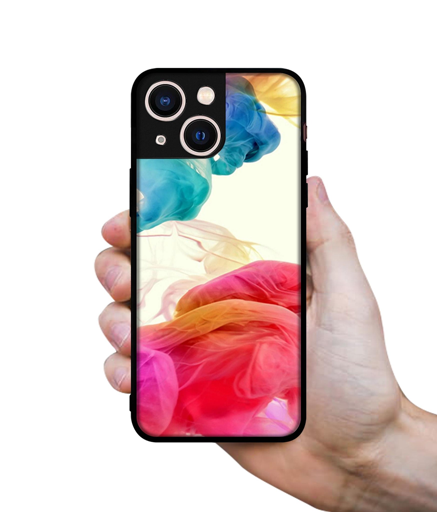 Colored Smoke Designer 2D Printed Back Case Cover for Apple iPhone 13 Mini
