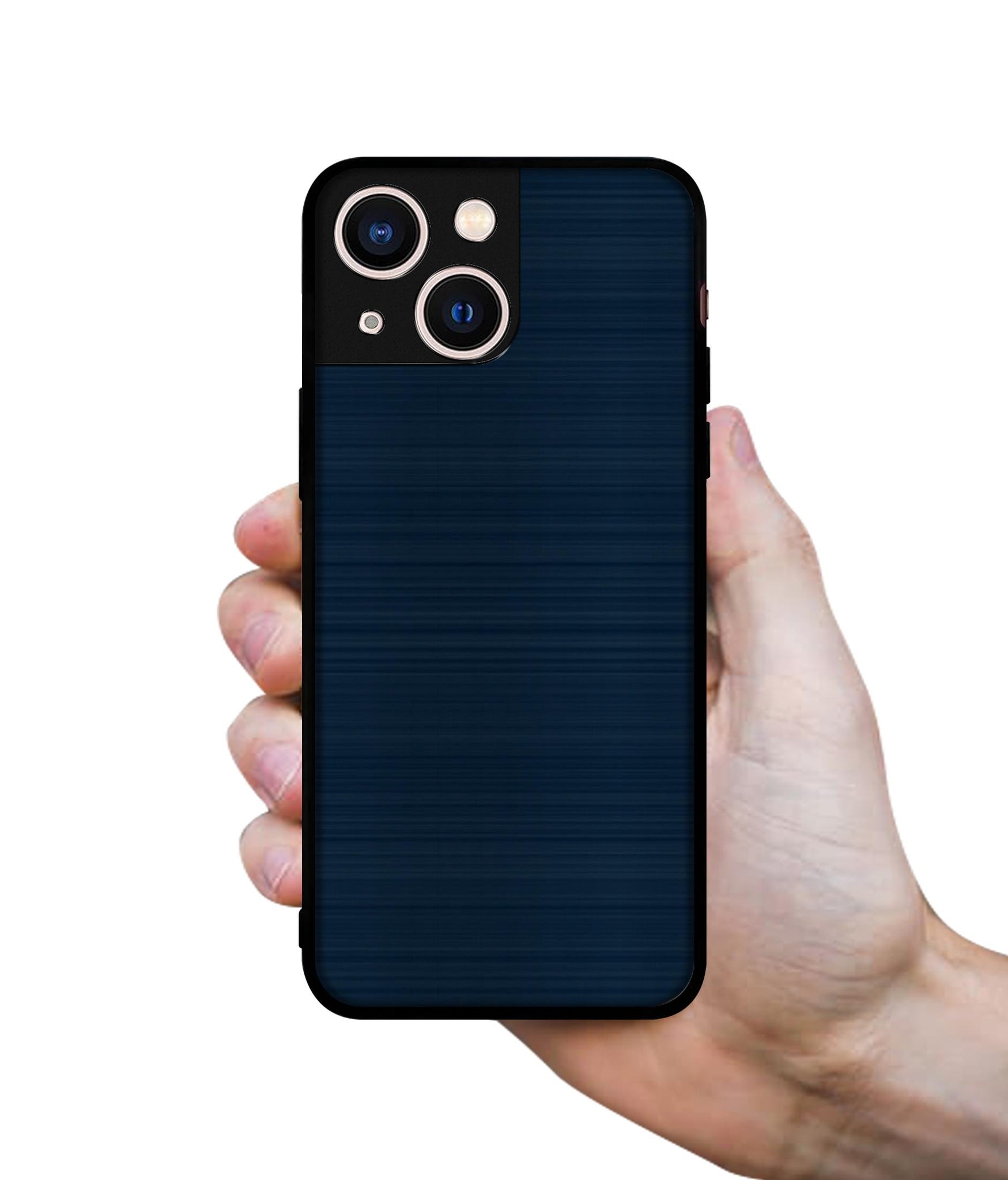 Blue Line Designer 2D Printed Back Case Cover for Apple iPhone 13 Mini
