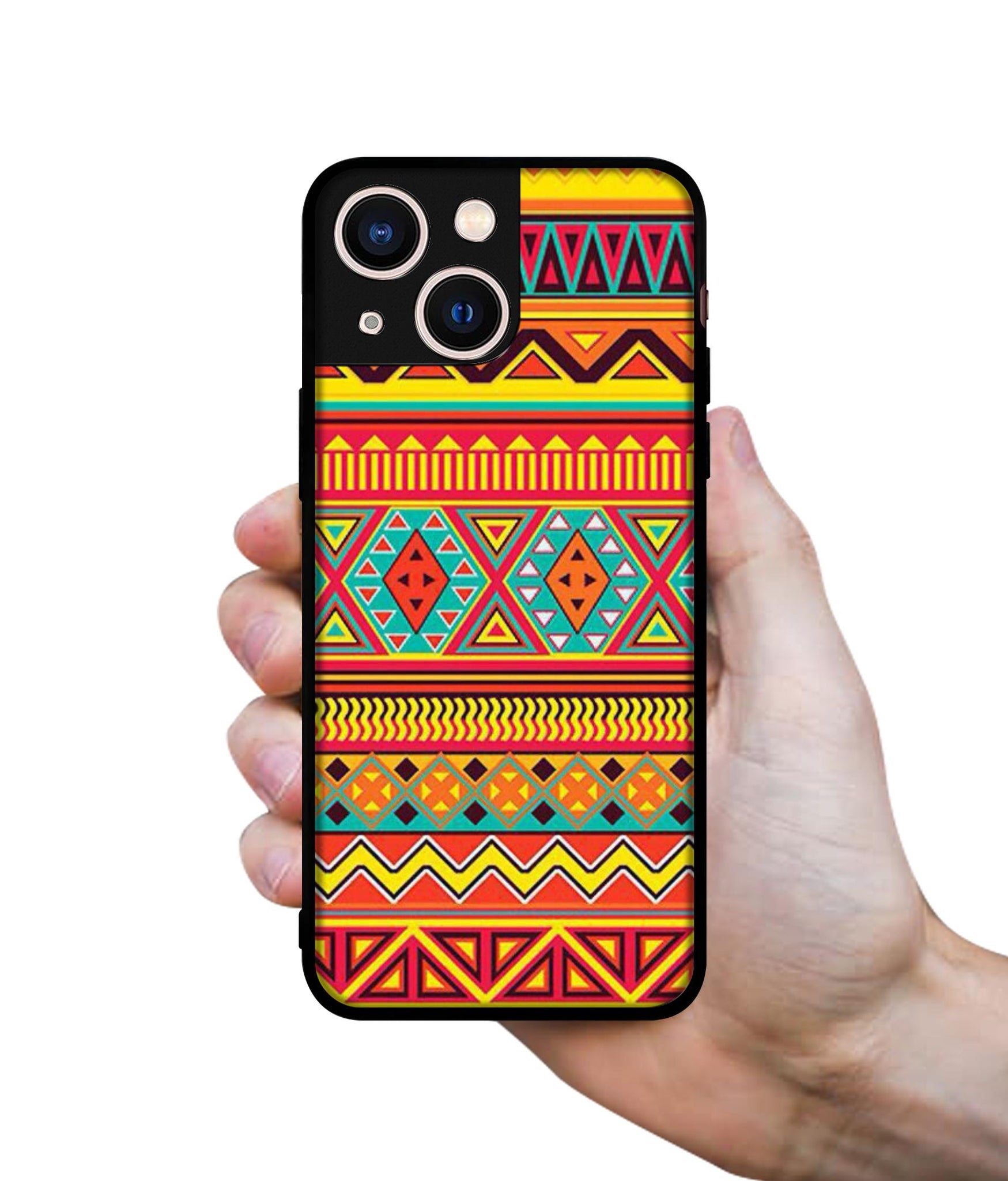 Artistic Rangoli Designer 2D Printed Back Case Cover for Apple iPhone 13 Mini