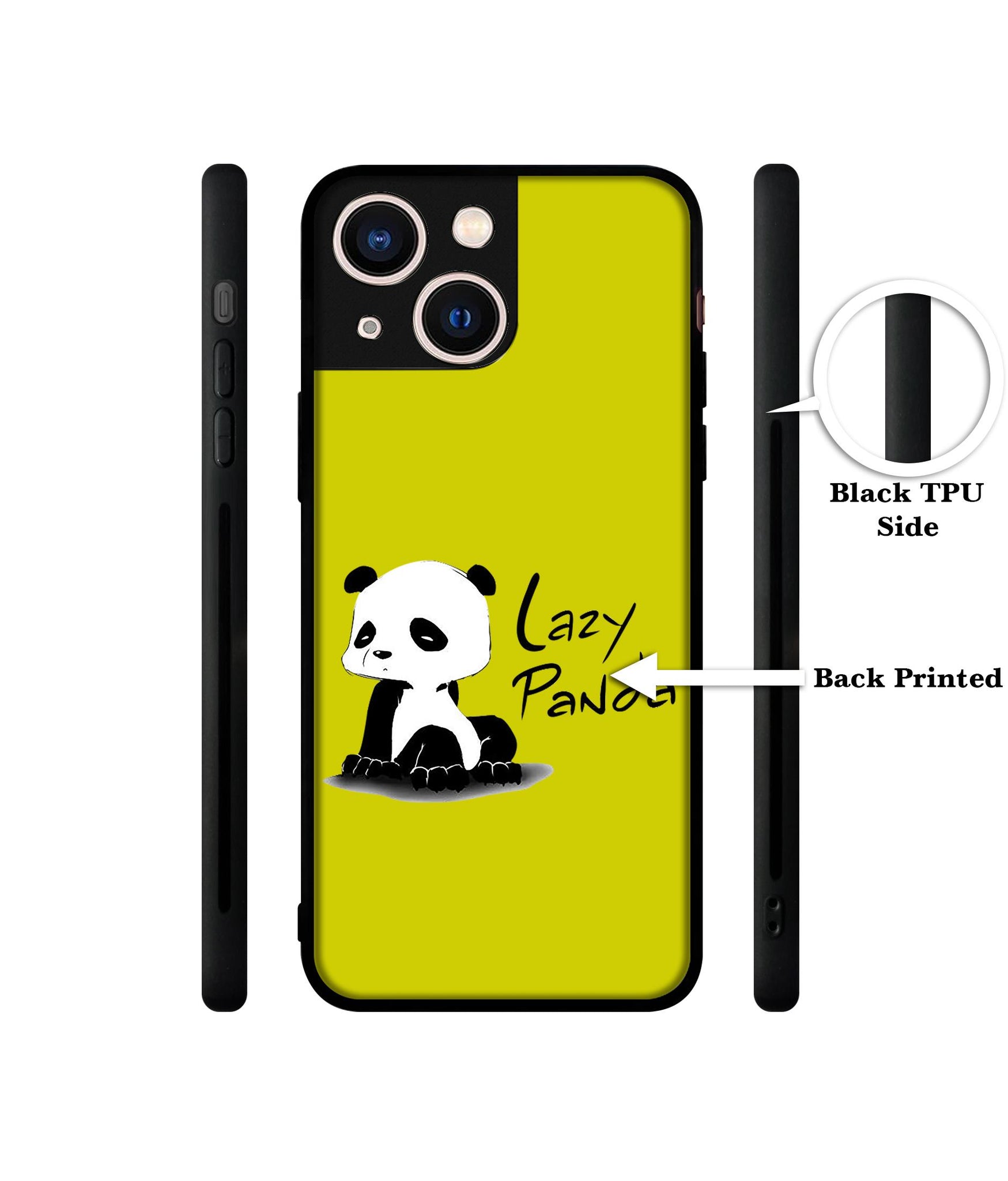 Lazy Panda Designer 2D Printed Back Case Cover for Apple iPhone 13 Mini