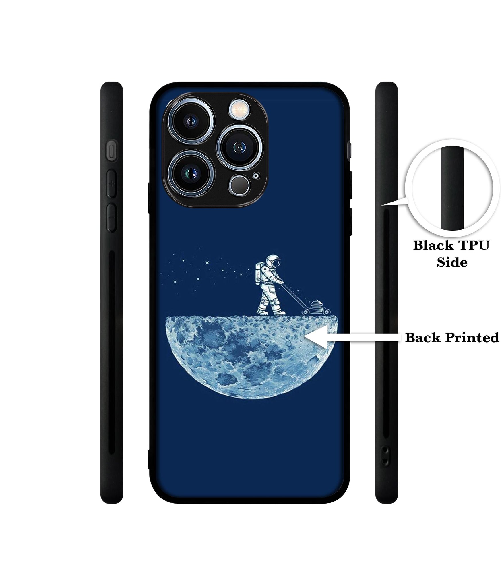 Moon Walk Designer 2D Printed Back Case Cover for Apple iPhone 13 Pro