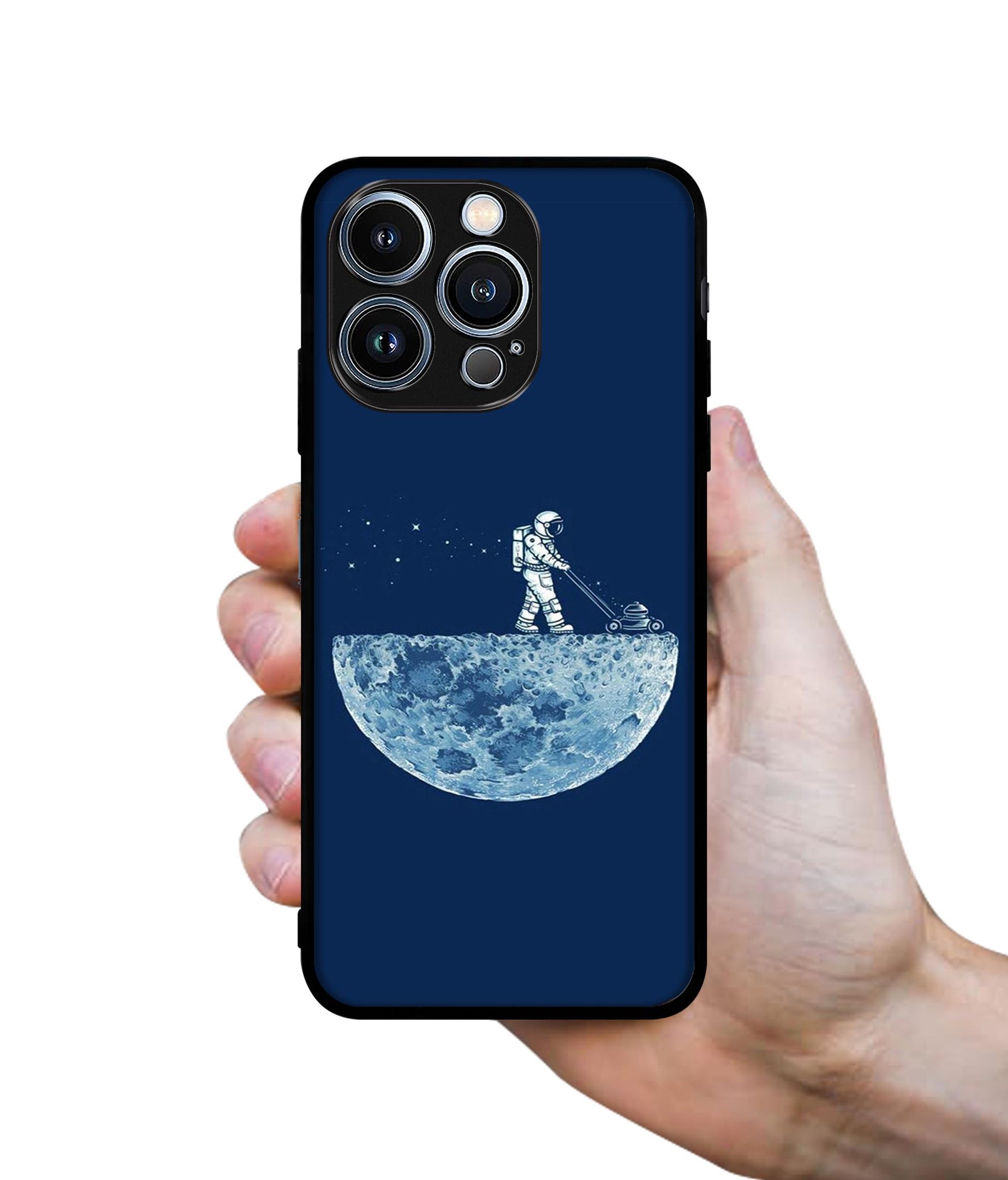 Moon Walk Designer 2D Printed Back Case Cover for Apple iPhone 13 Pro