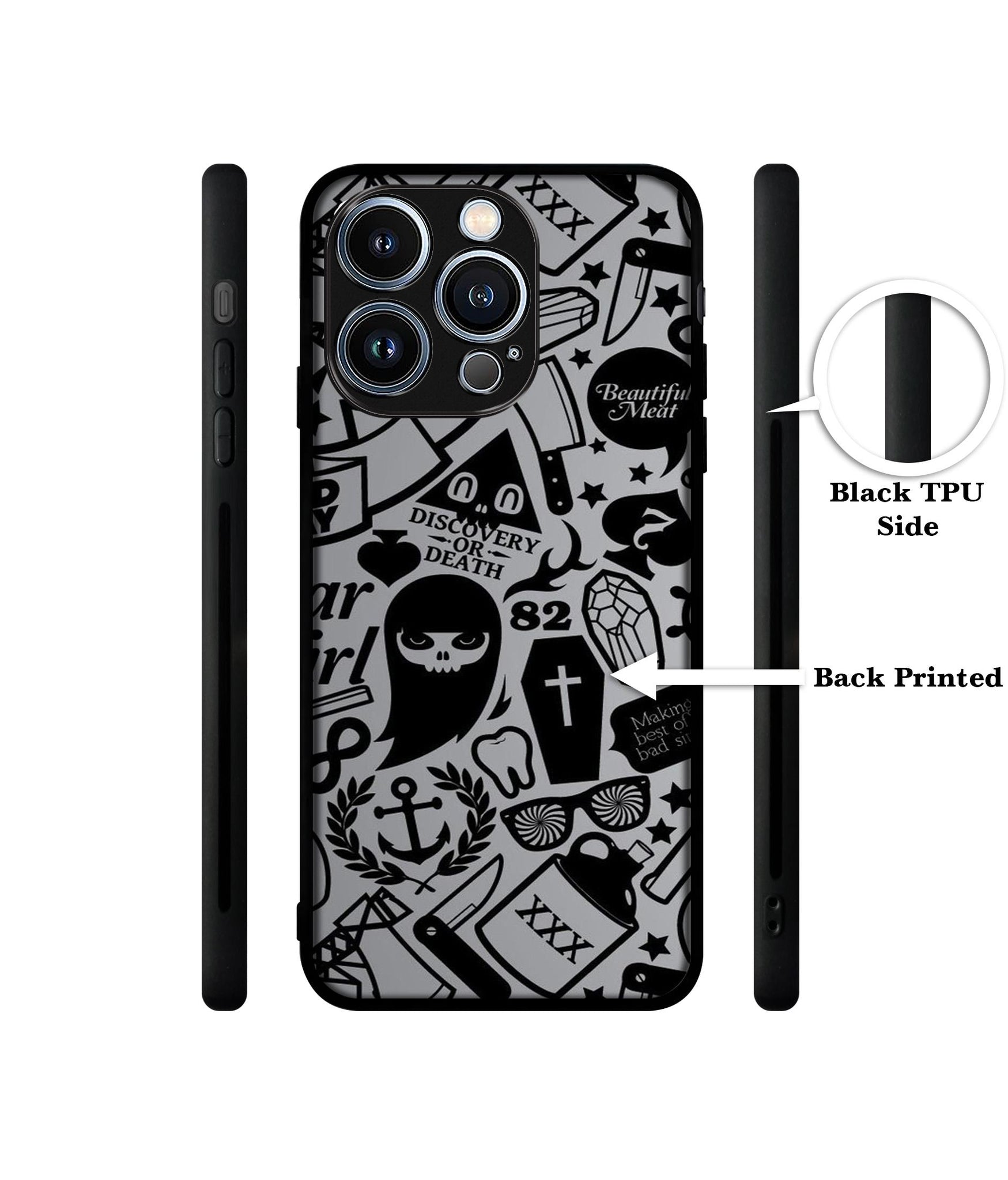 Discover Or Death Designer 2D Printed Back Case Cover for Apple iPhone 13 Pro