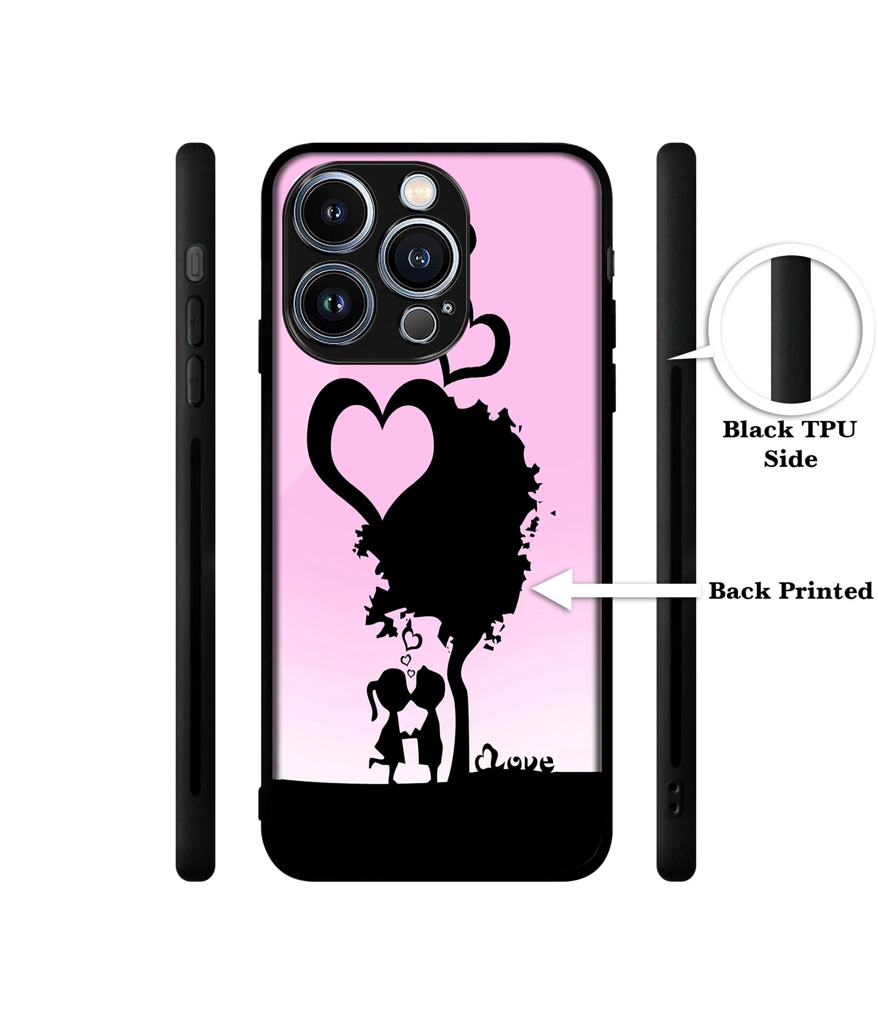 Sweet Love Designer 2D Printed Back Case Cover for Apple iPhone 13 Pro