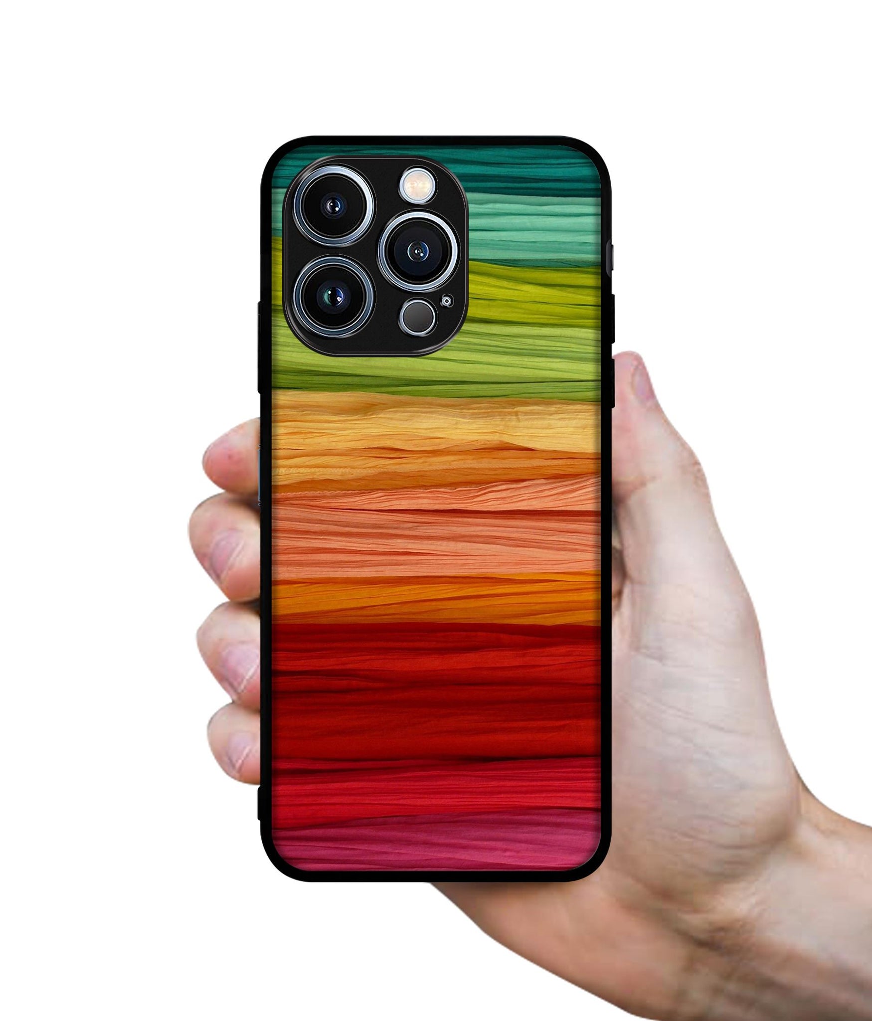 Colorful Thread Designer 2D Printed Back Case Cover for Apple iPhone 13 Pro