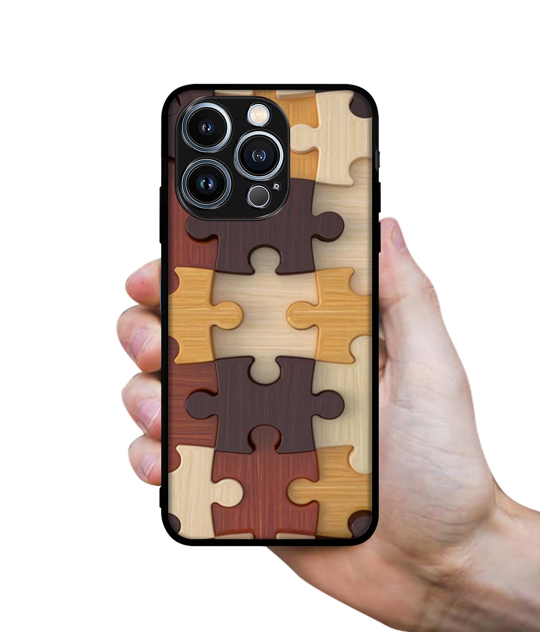 Puzzle Pattern Designer 2D Printed Back Case Cover for Apple iPhone 13 Pro