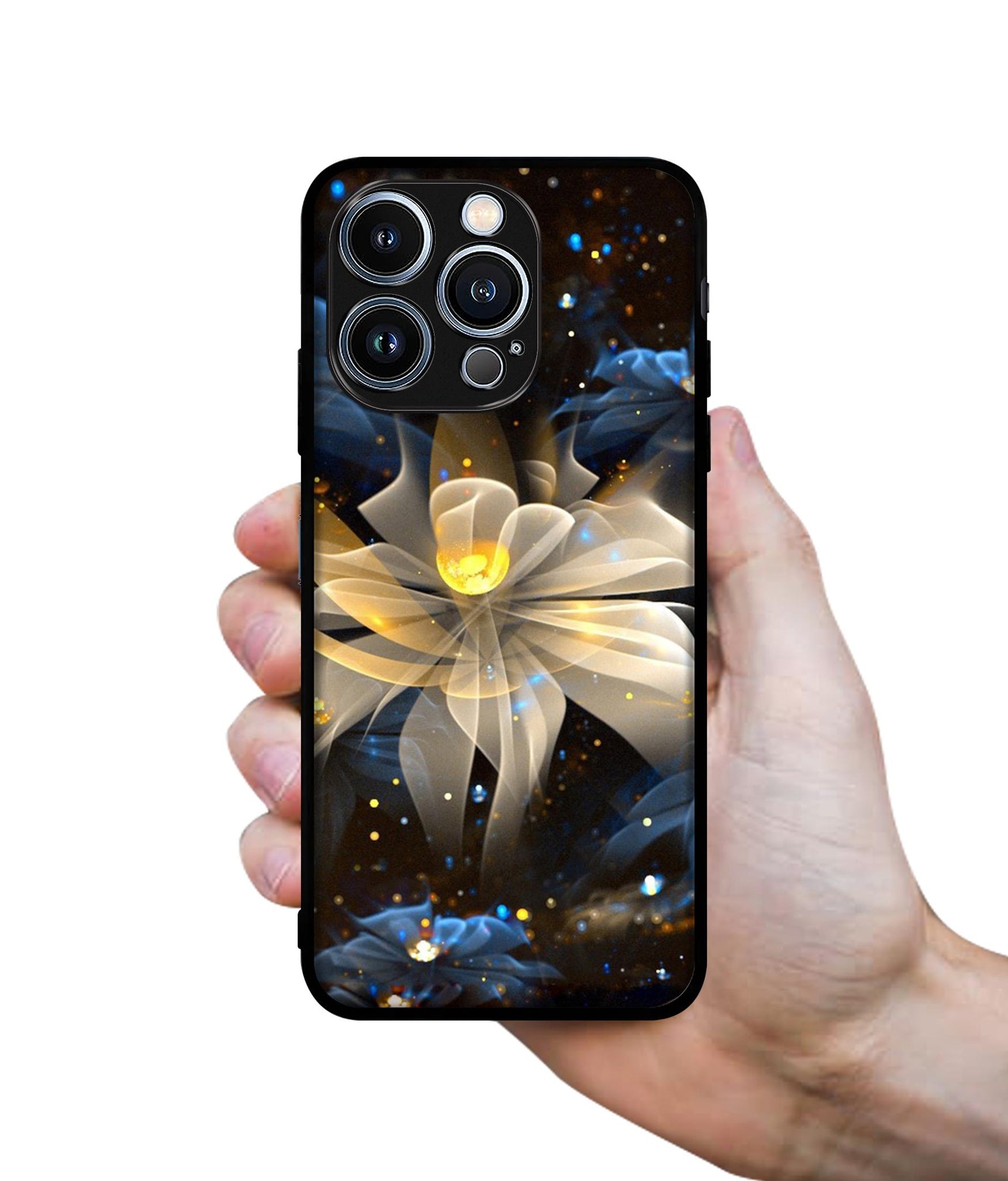 Art Flower Designer 2D Printed Back Case Cover for Apple iPhone 13 Pro