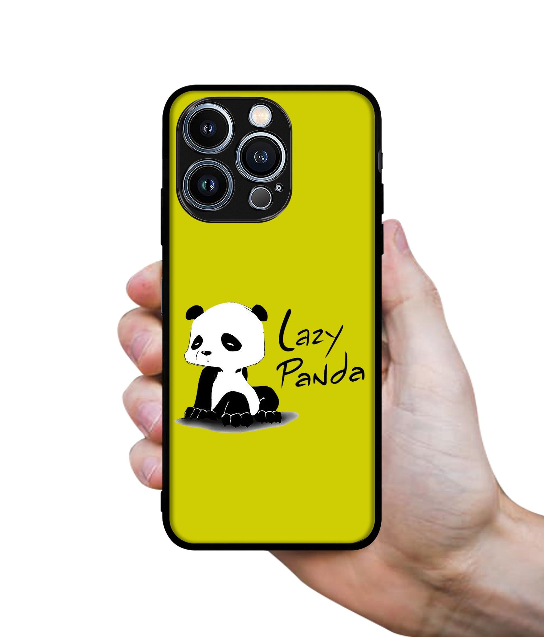 Lazy Panda Designer 2D Printed Back Case Cover for Apple iPhone 13 Pro