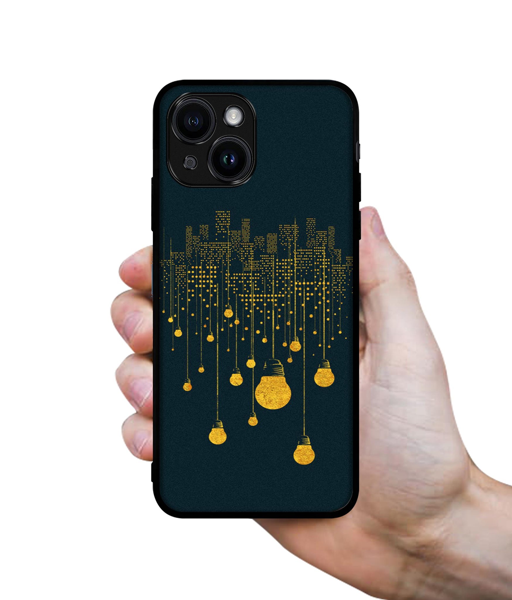 City Light Pattern Designer 2D Printed Back Case Cover for Apple iPhone 14 / 13