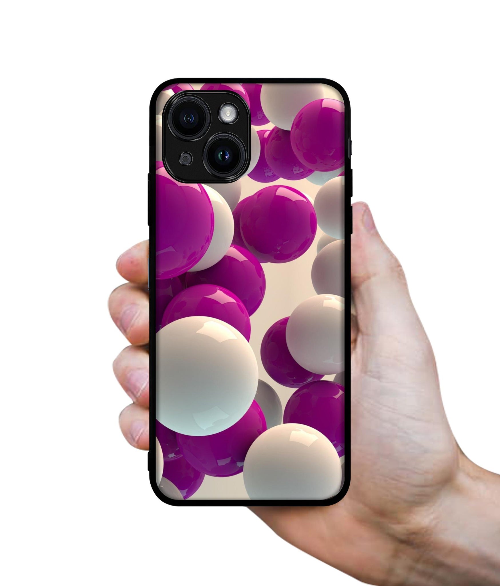 3D Balloons Designer 2D Printed Back Case Cover for Apple iPhone 14 Plus