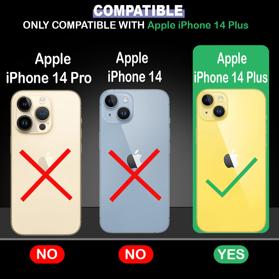 3D Balloons Designer 2D Printed Back Case Cover for Apple iPhone 14 Plus