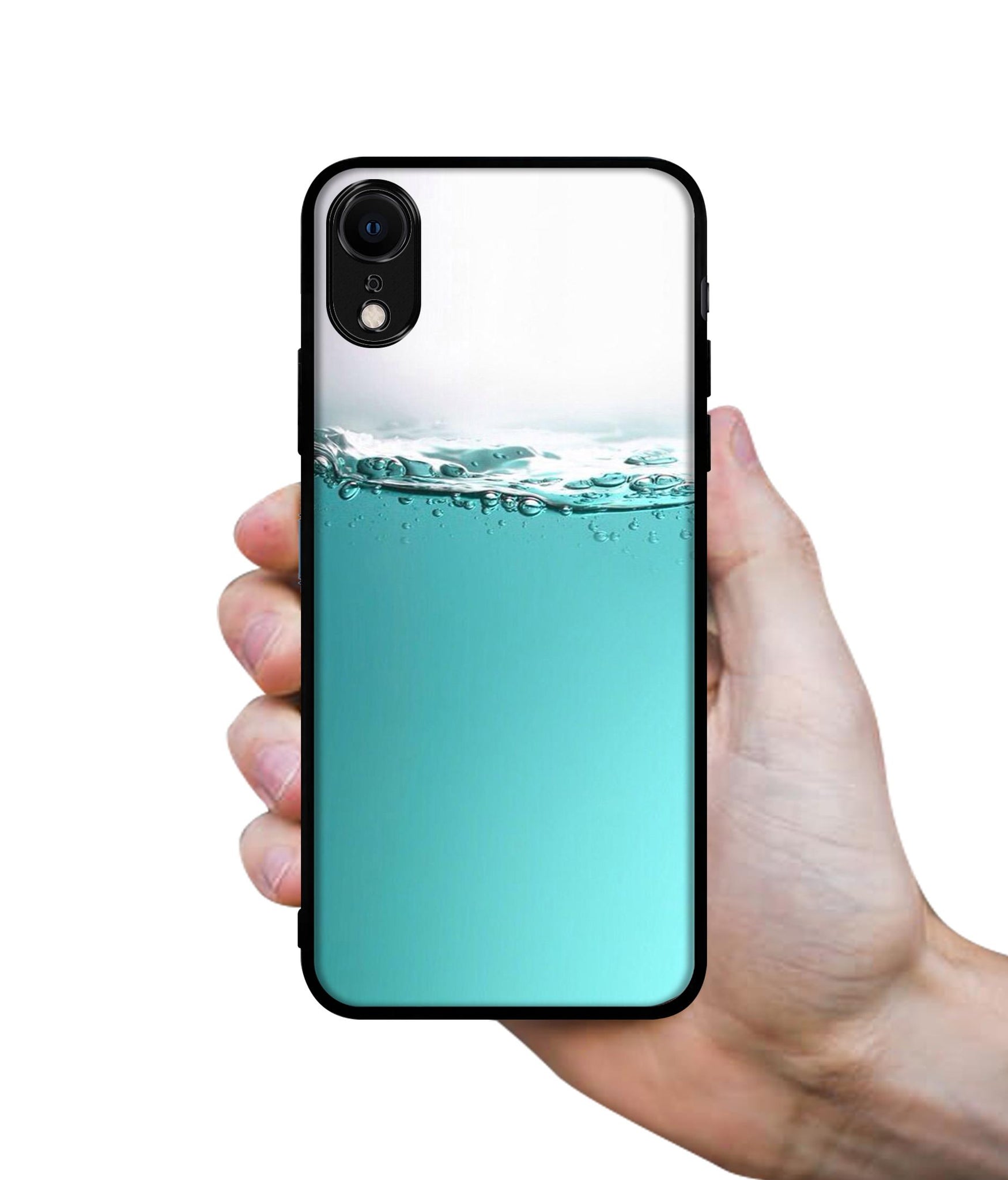 Half Fill Designer 2D Printed Back Case Cover for Apple iPhone XR