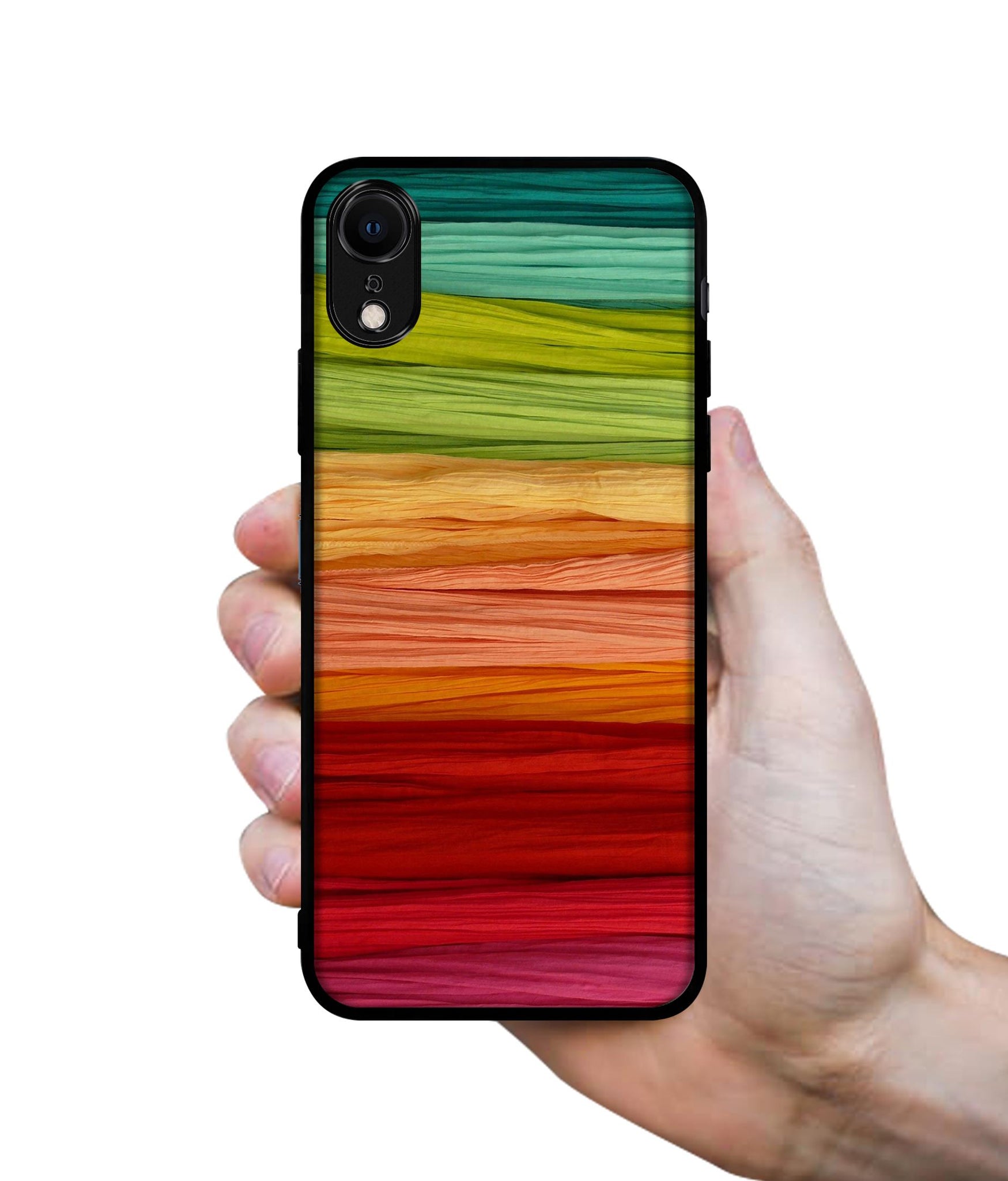 Colorful Thread Designer 2D Printed Back Case Cover for Apple iPhone XR