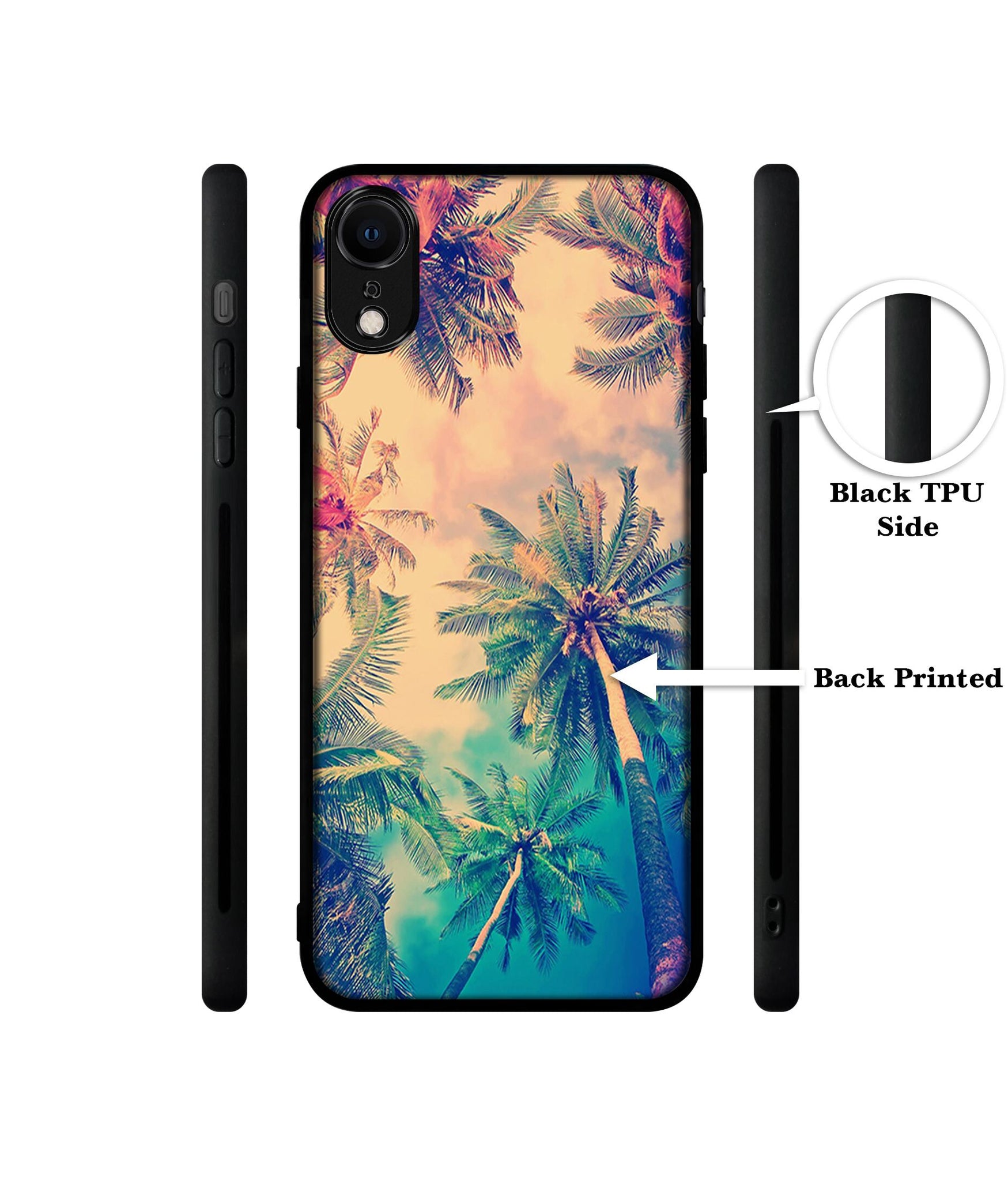 Trees Designer 2D Printed Back Case Cover for Apple iPhone XR