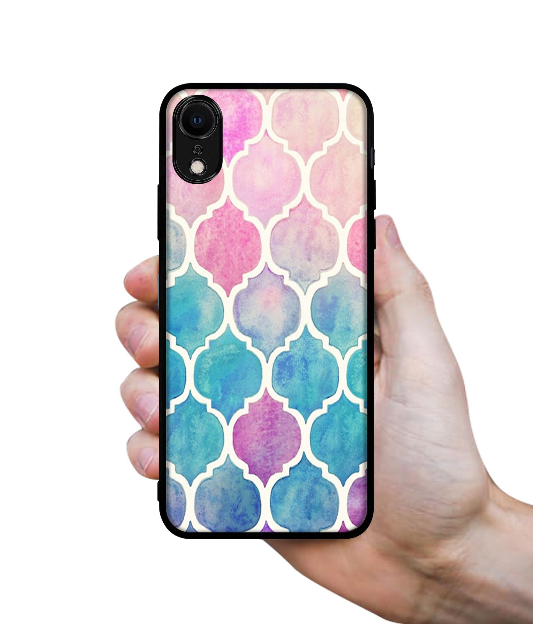 Patterns Art Designer 2D Printed Back Case Cover for Apple iPhone XR