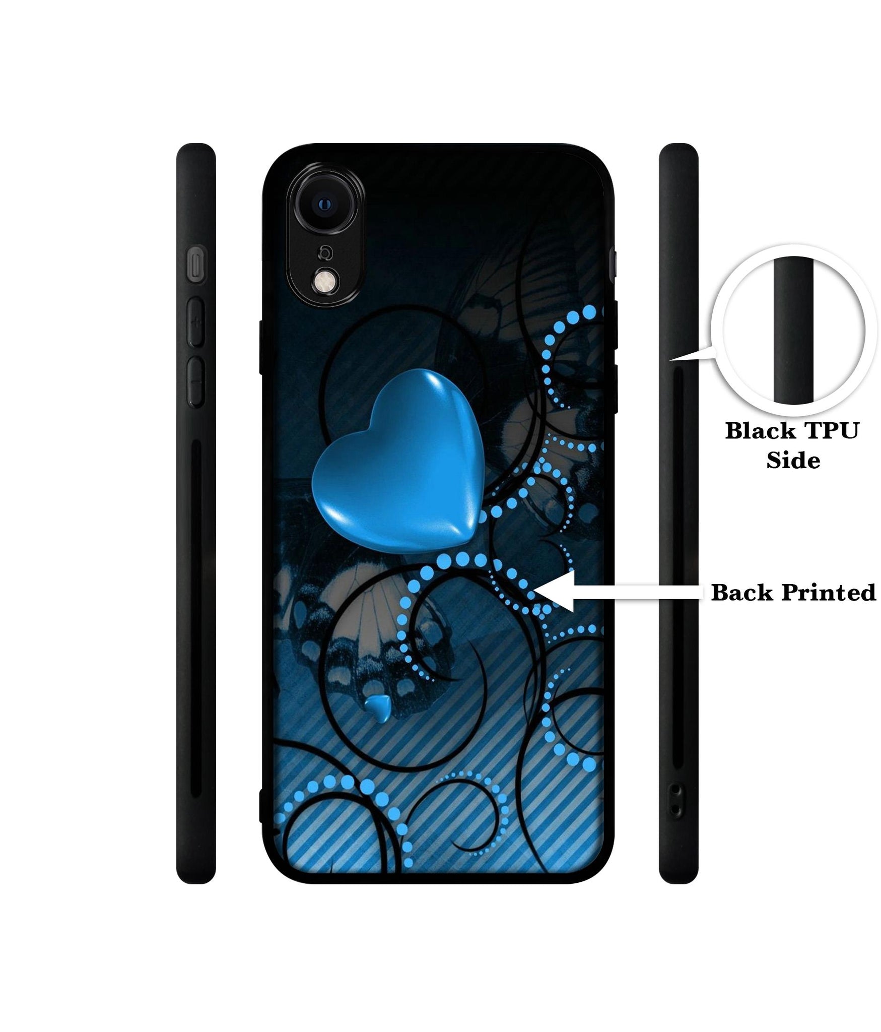 Hart Designer 2D Printed Back Case Cover for Apple iPhone XR