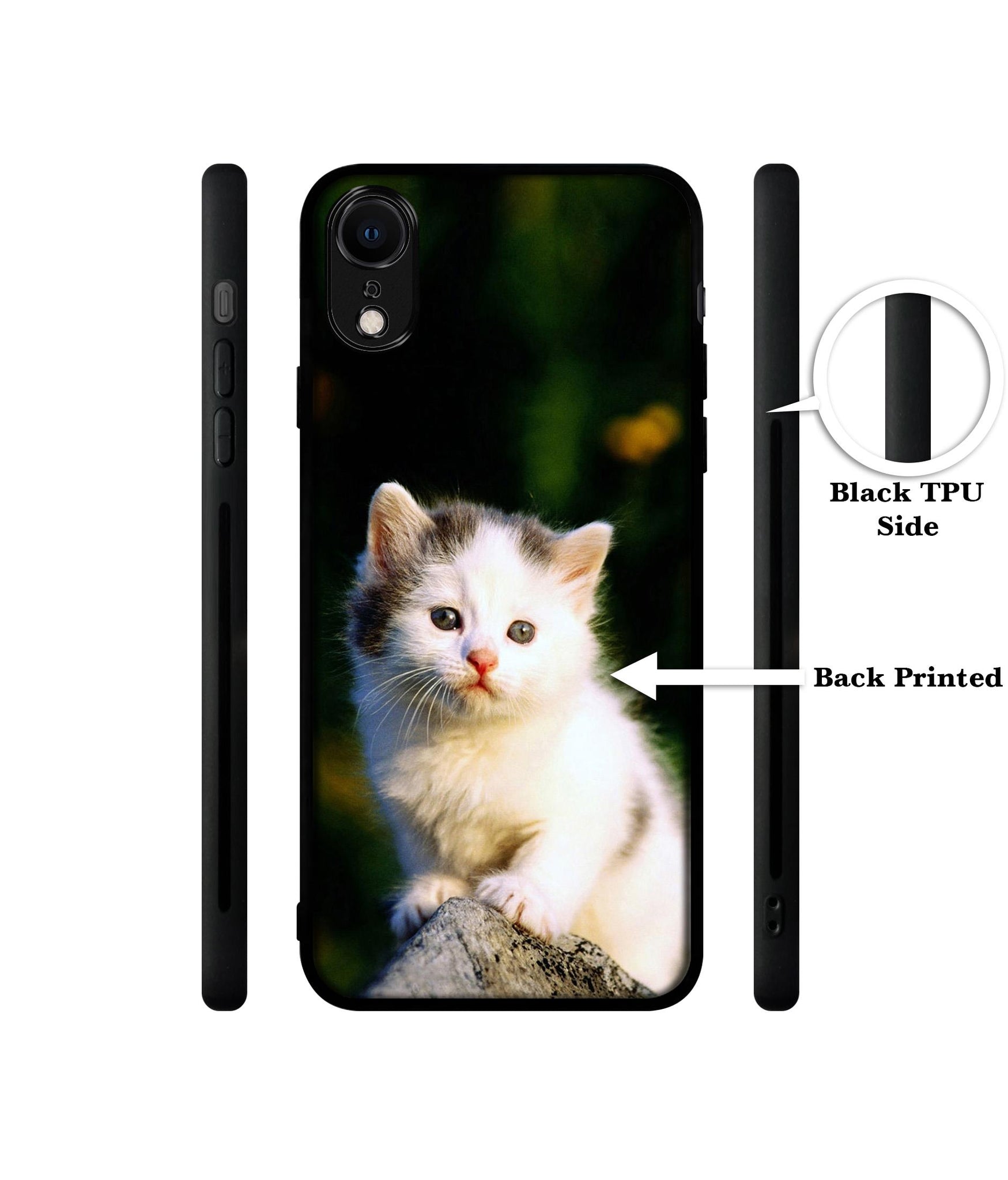 Sweet Cat Designer 2D Printed Back Case Cover for Apple iPhone XR