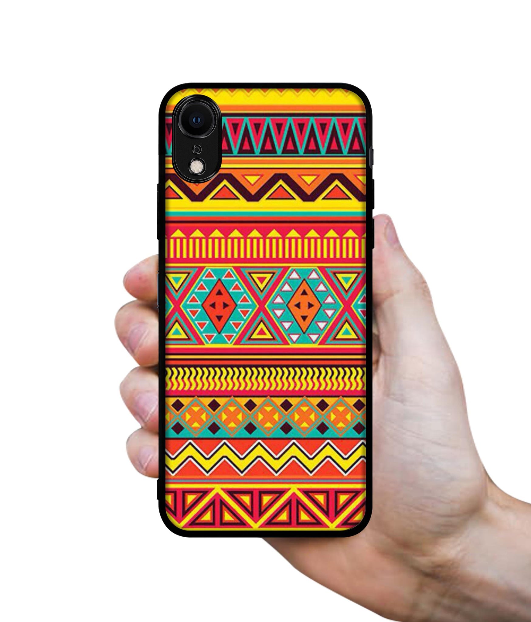 Artistic Rangoli Designer 2D Printed Back Case Cover for Apple iPhone XR