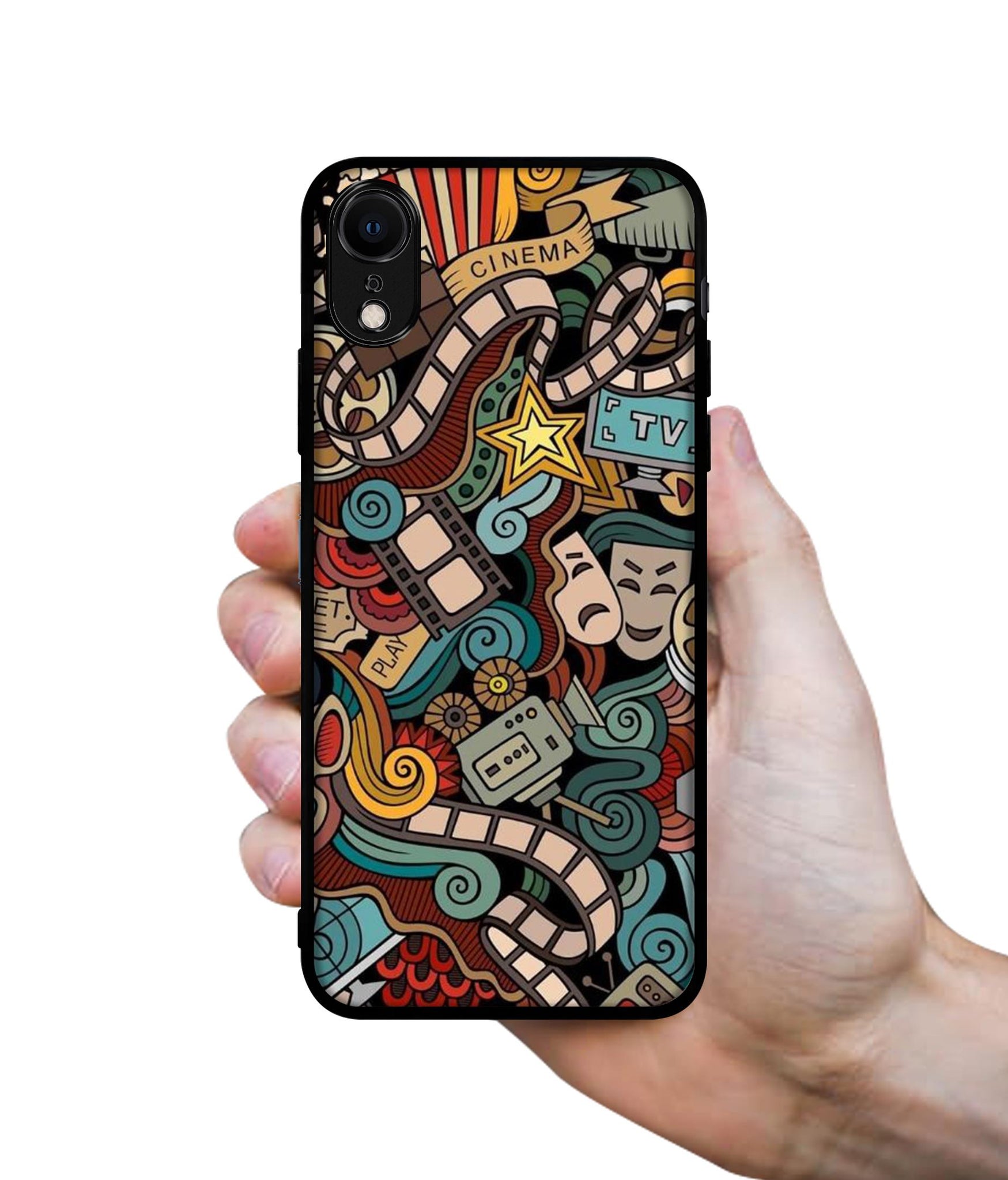 Movies Designer 2D Printed Back Case Cover for Apple iPhone XR