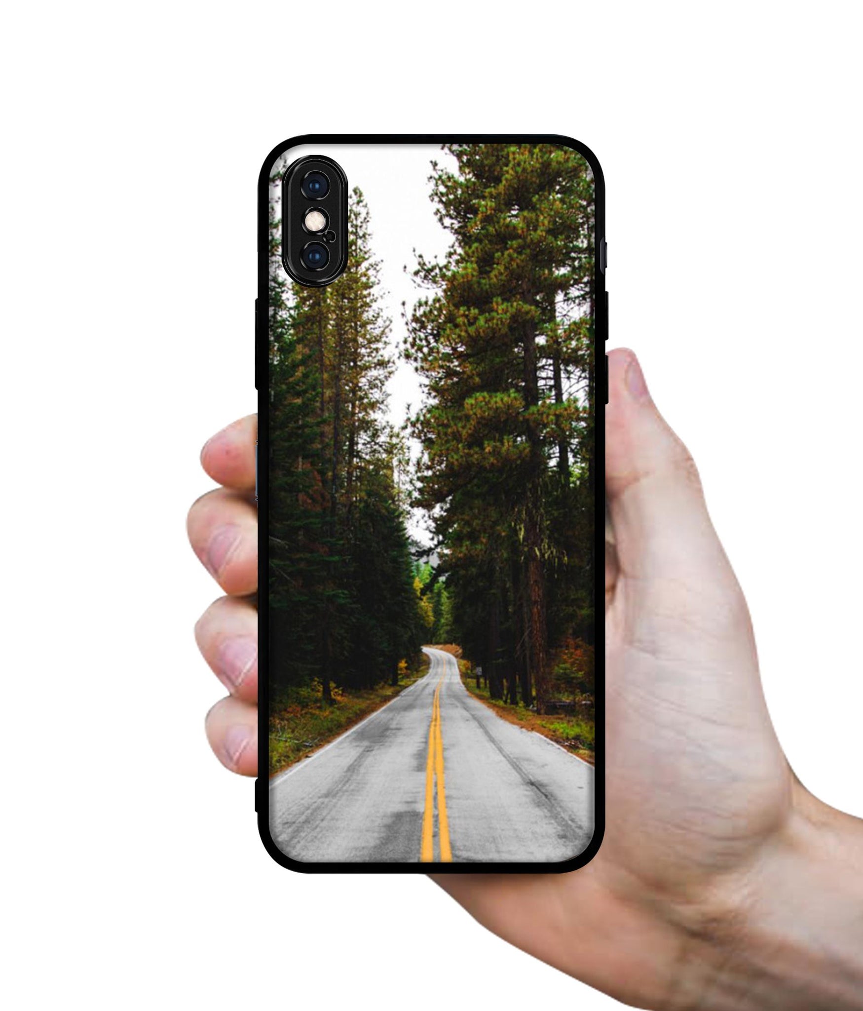 Road Photo Designer 2D Printed Back Case Cover for Apple iPhone X / XS