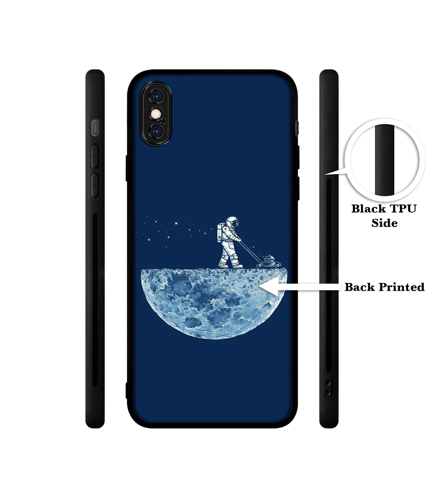 Moon Walk Designer 2D Printed Back Case Cover for Apple iPhone X / XS