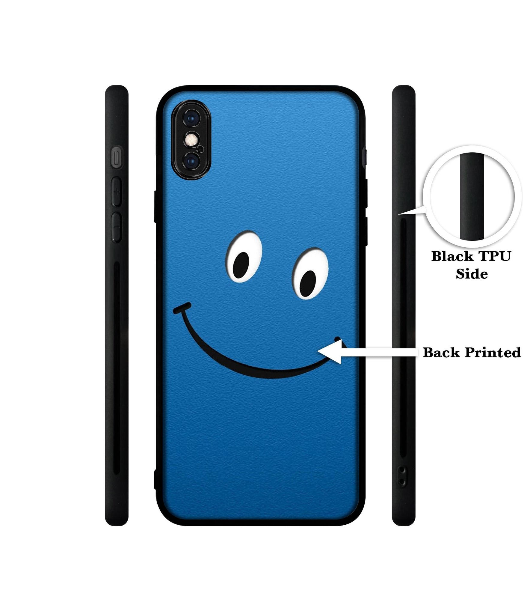 Happy Designer 2D Printed Back Case Cover for Apple iPhone X / XS