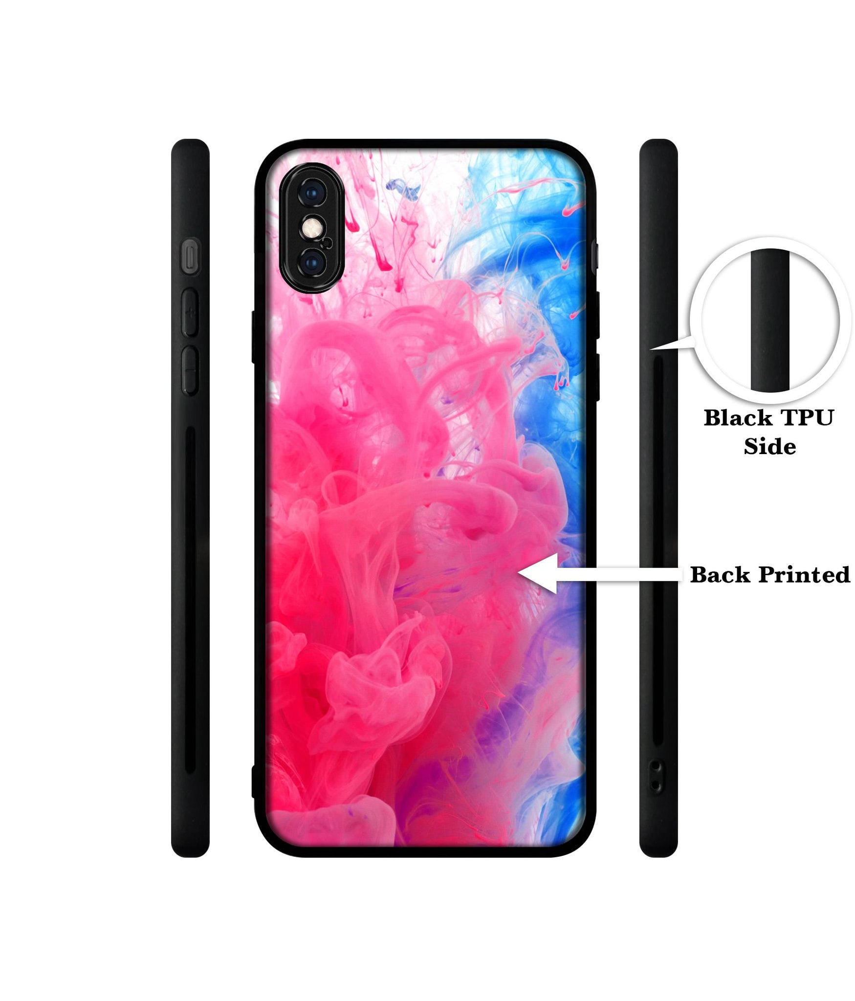 Fractal Paint Designer 2D Printed Back Case Cover for Apple iPhone X / XS