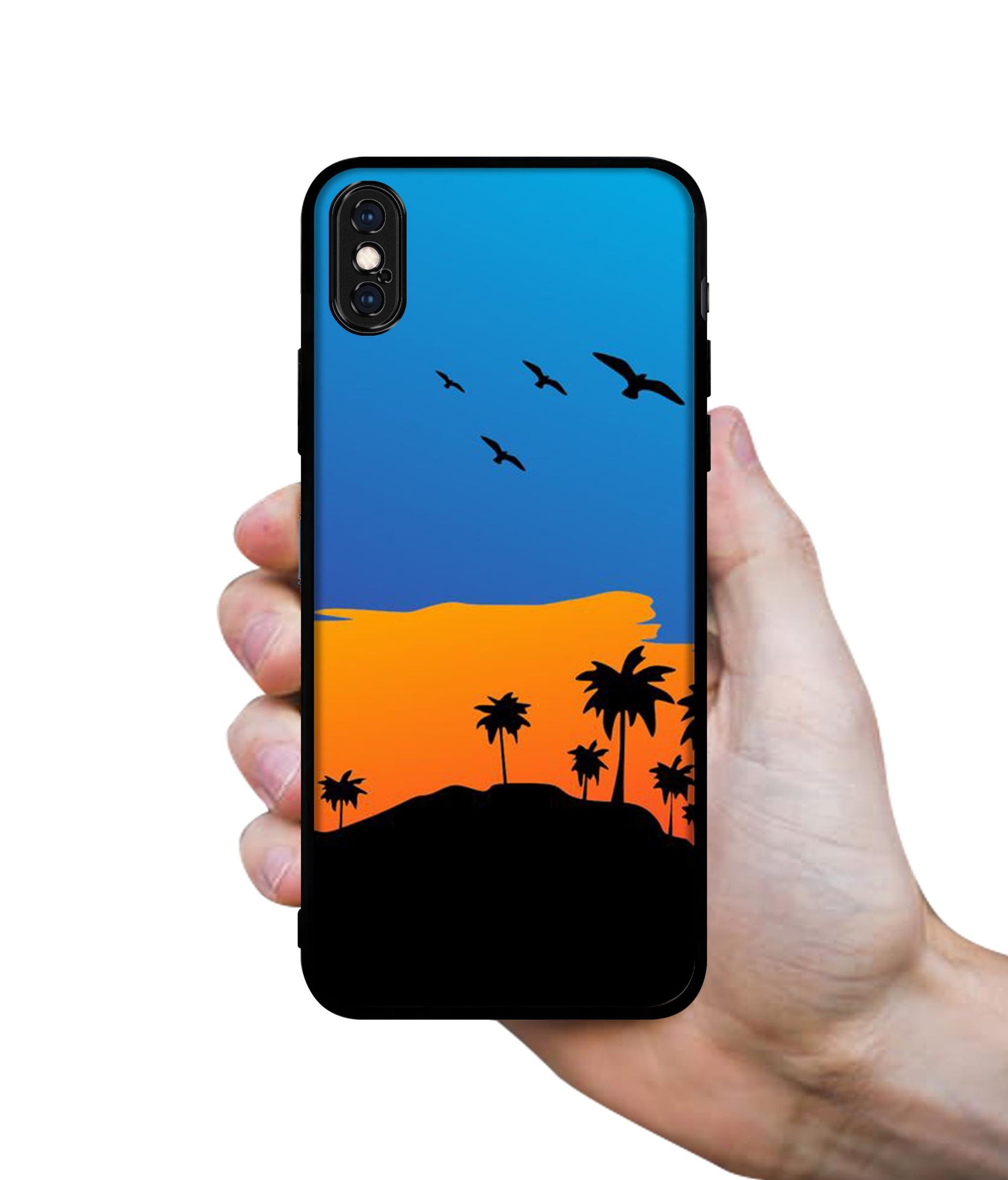 Nature Designer 2D Printed Back Case Cover for Apple iPhone X / XS